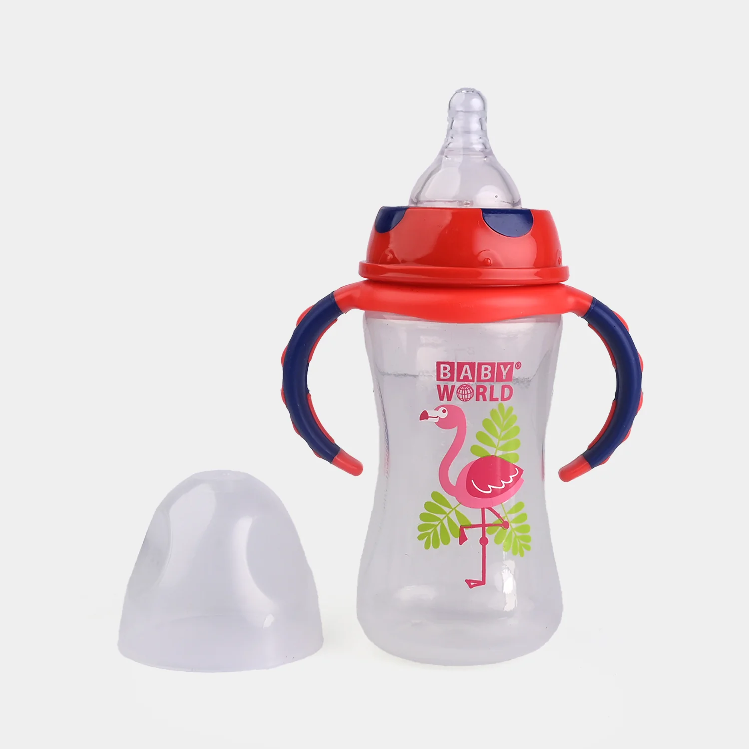 Wide Neck Feeder Bottle 8Oz 2049 Orange - Image 2
