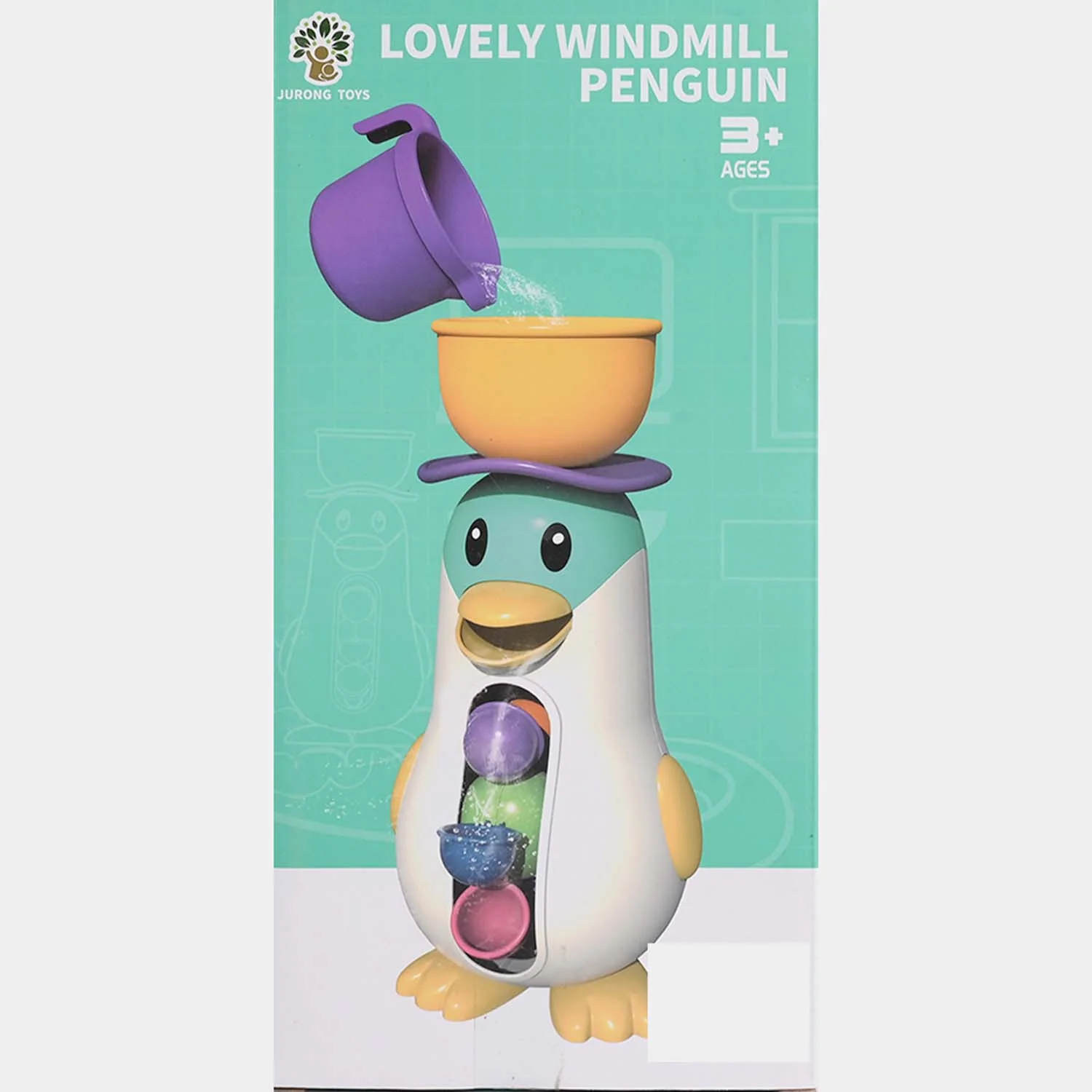Lovely Windmill Penguin Bath Toy - Image 8