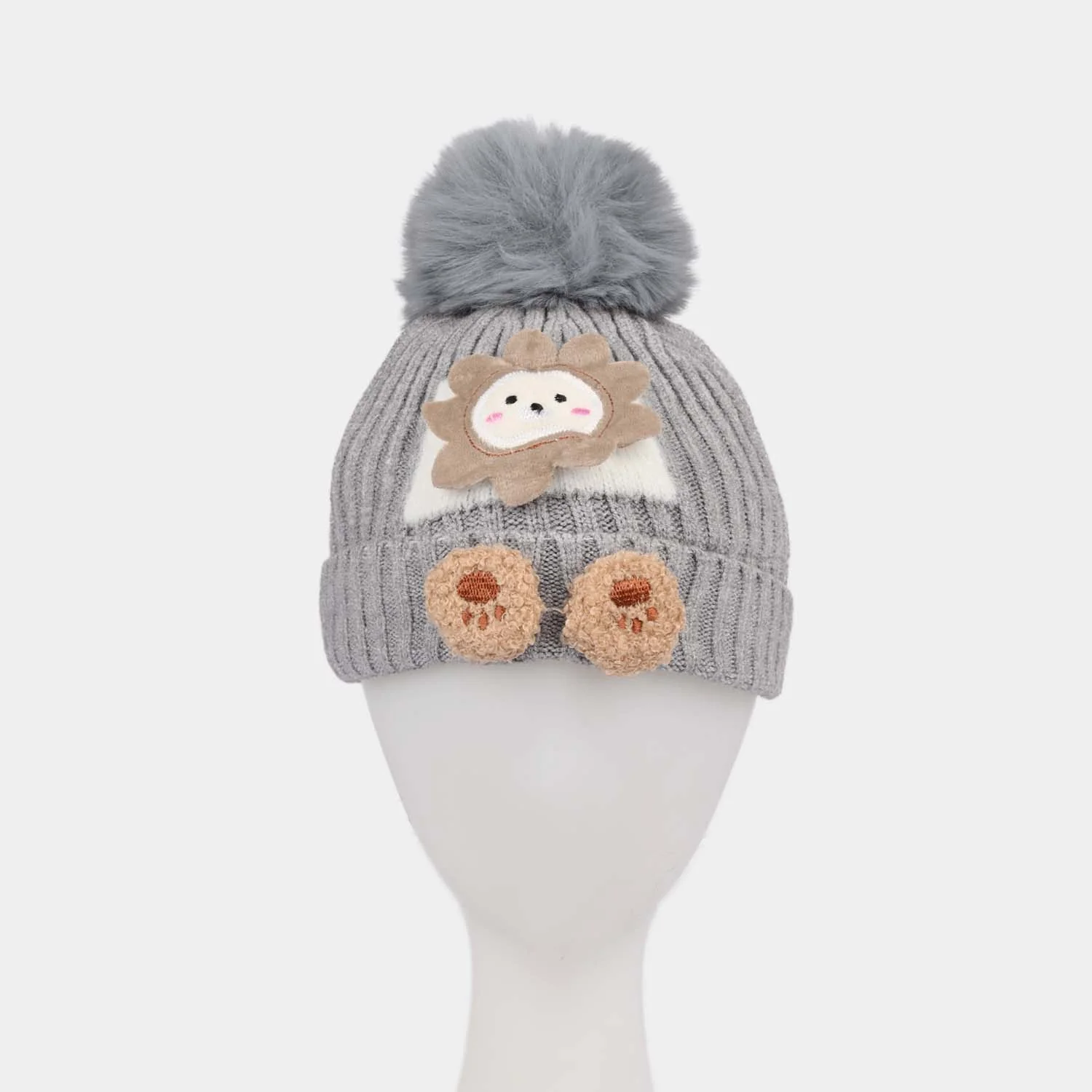 Baby Winter Woolen Cap/Hat - 12M+ - Image 2
