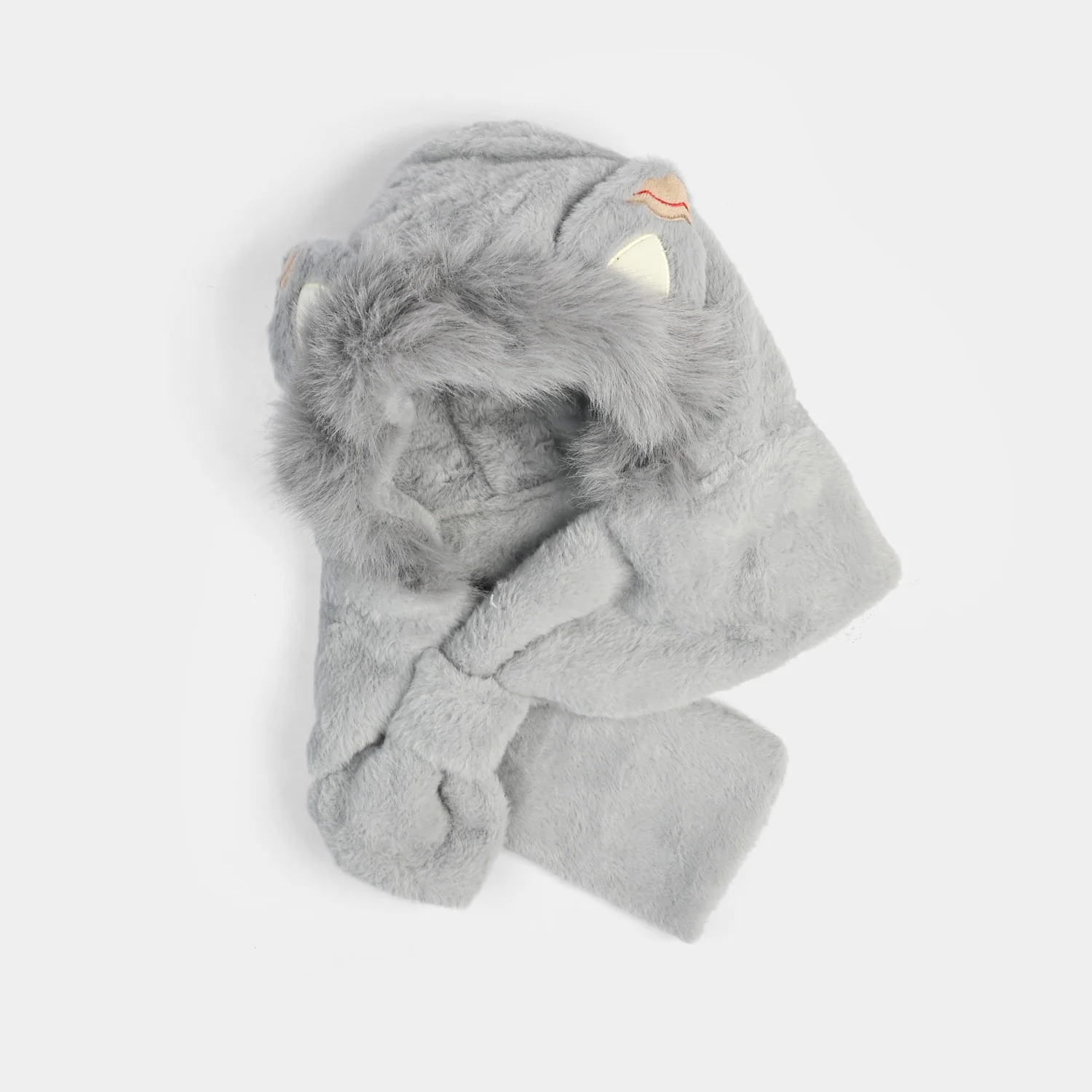 Winter Fur Hat & Muffler | 2Y+