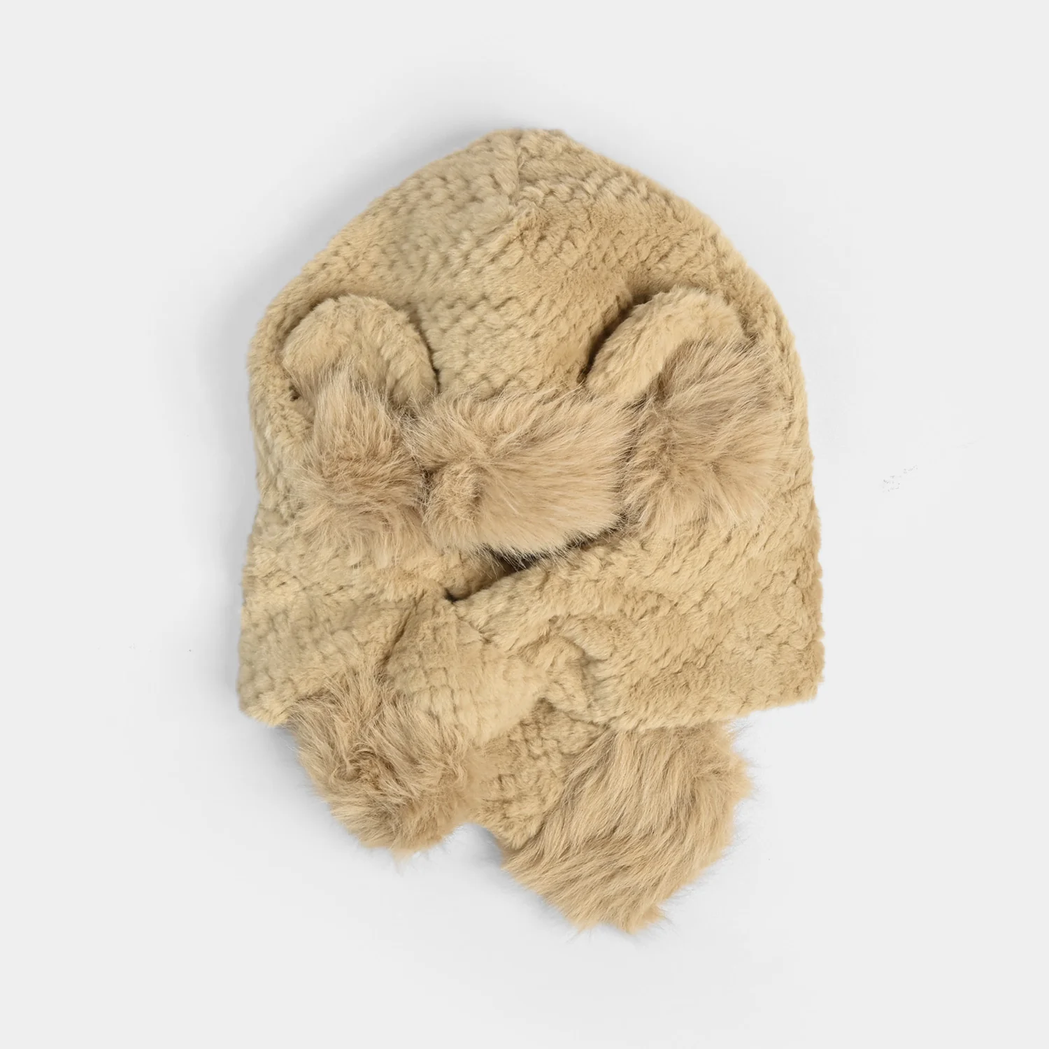 Winter Fur Hat & Muffler | 2Y+