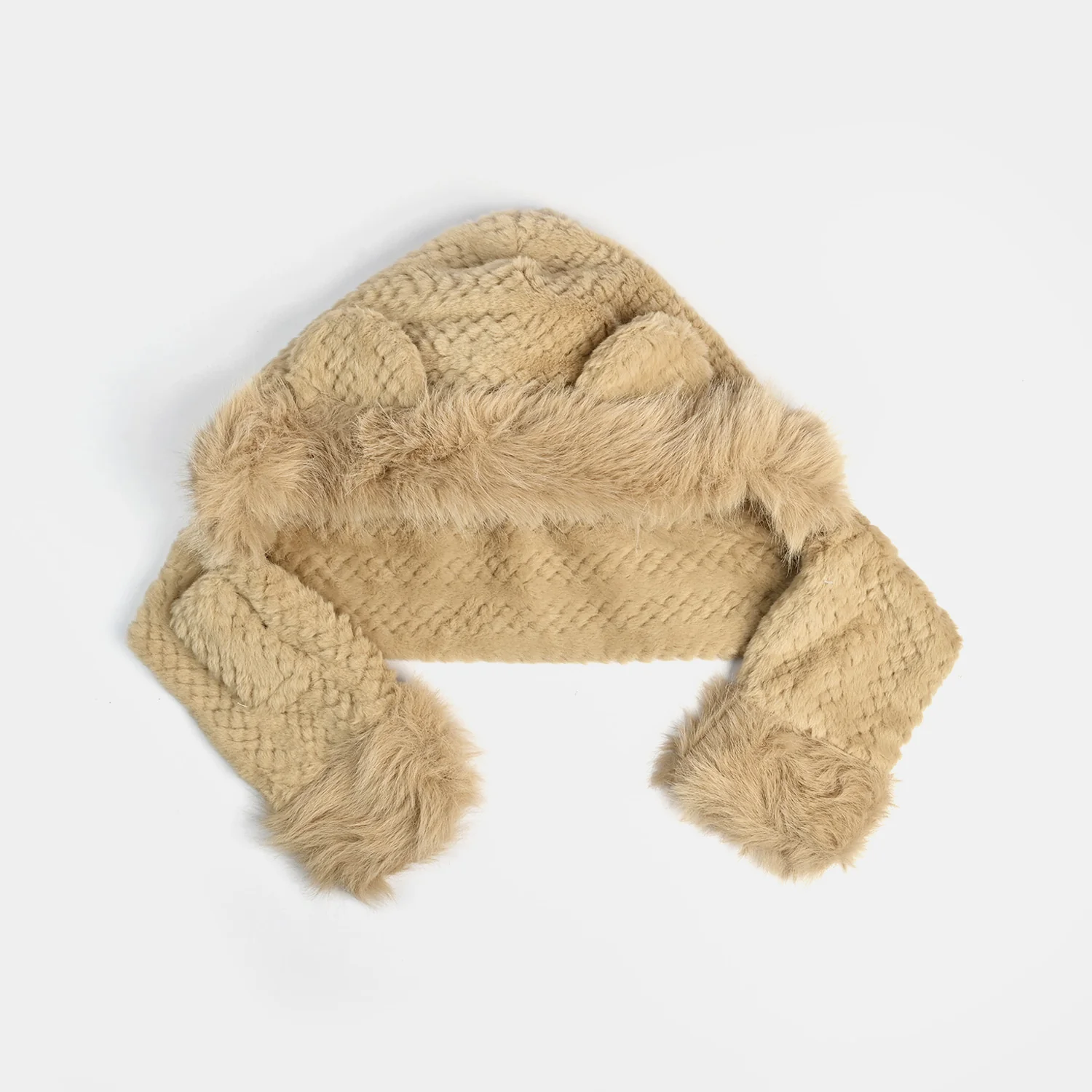 Winter Fur Hat & Muffler | 2Y+ - Image 2