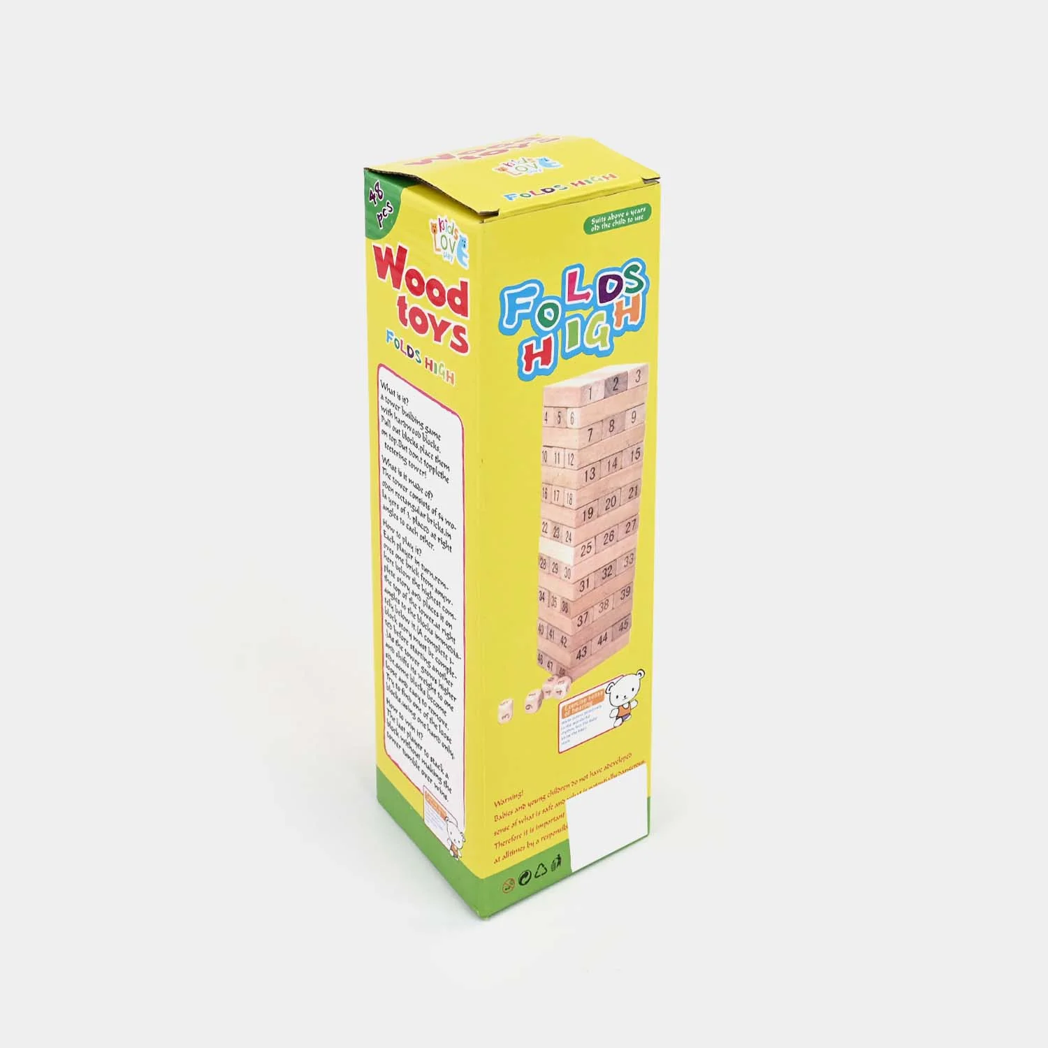 Wooden Stacking Blocks Jenga Puzzle Game - Image 2