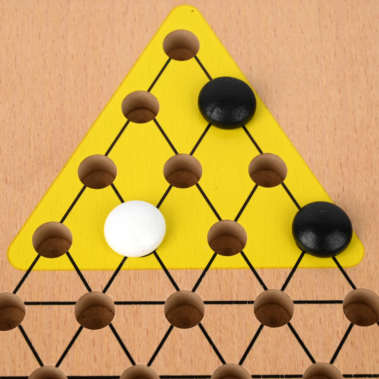 Wooden Checkers Multi Function 2IN1 - Image 5