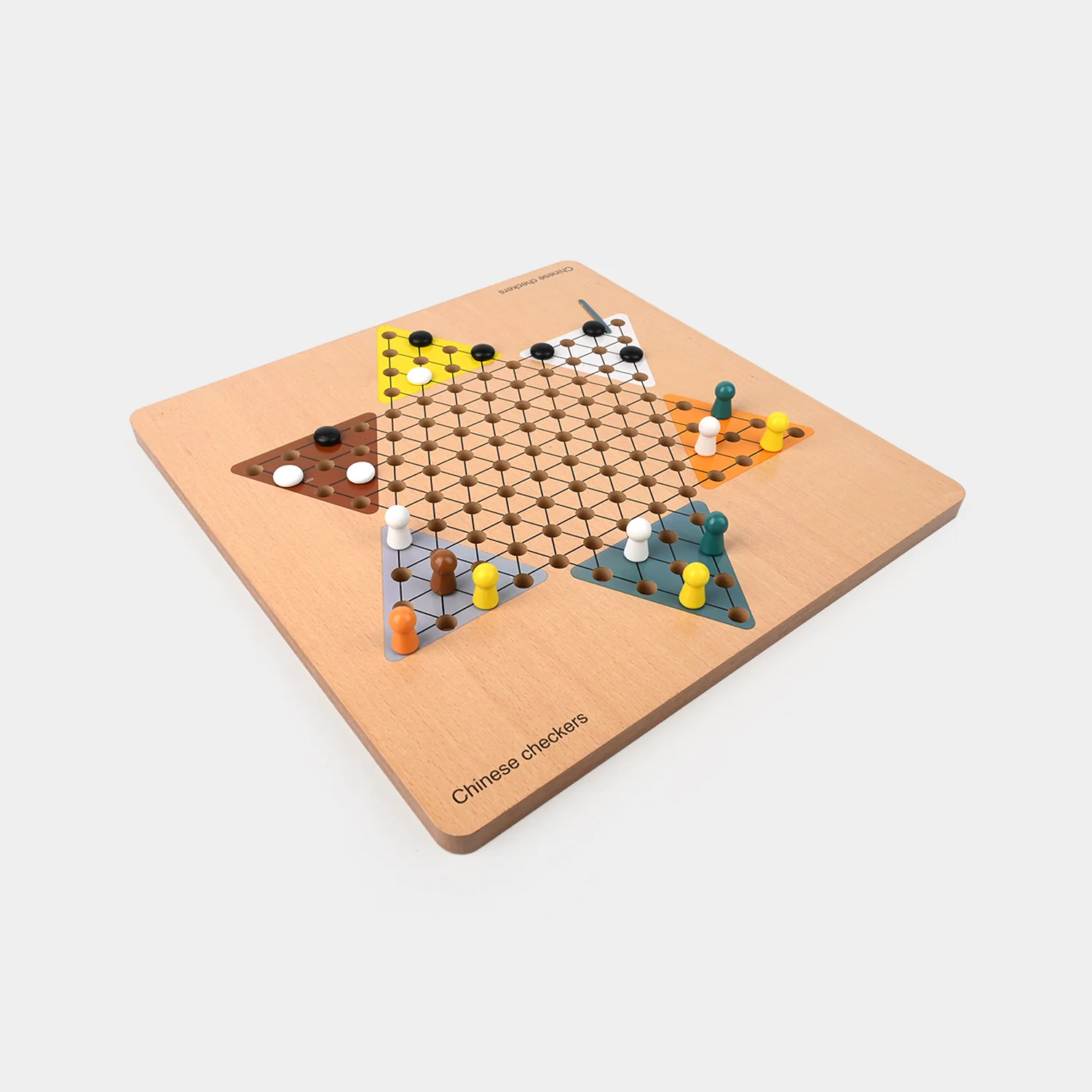 Wooden Checkers Multi Function 2IN1 - Image 6