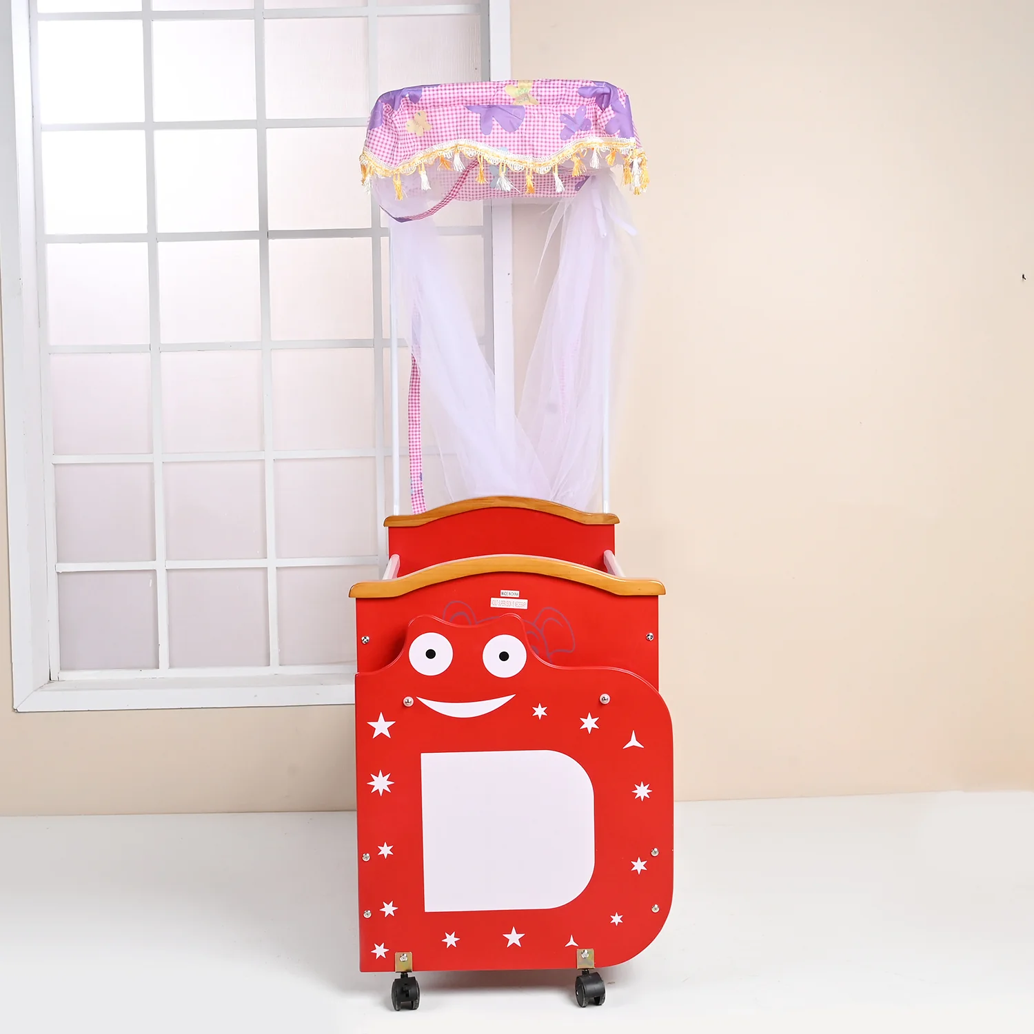 Baby Wooden Swing Cradle | AK006-2 - Image 5