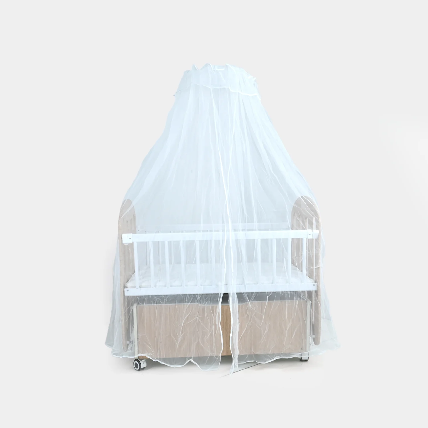 Baby Wooden Swing Cradle | P270 Brown - Image 4