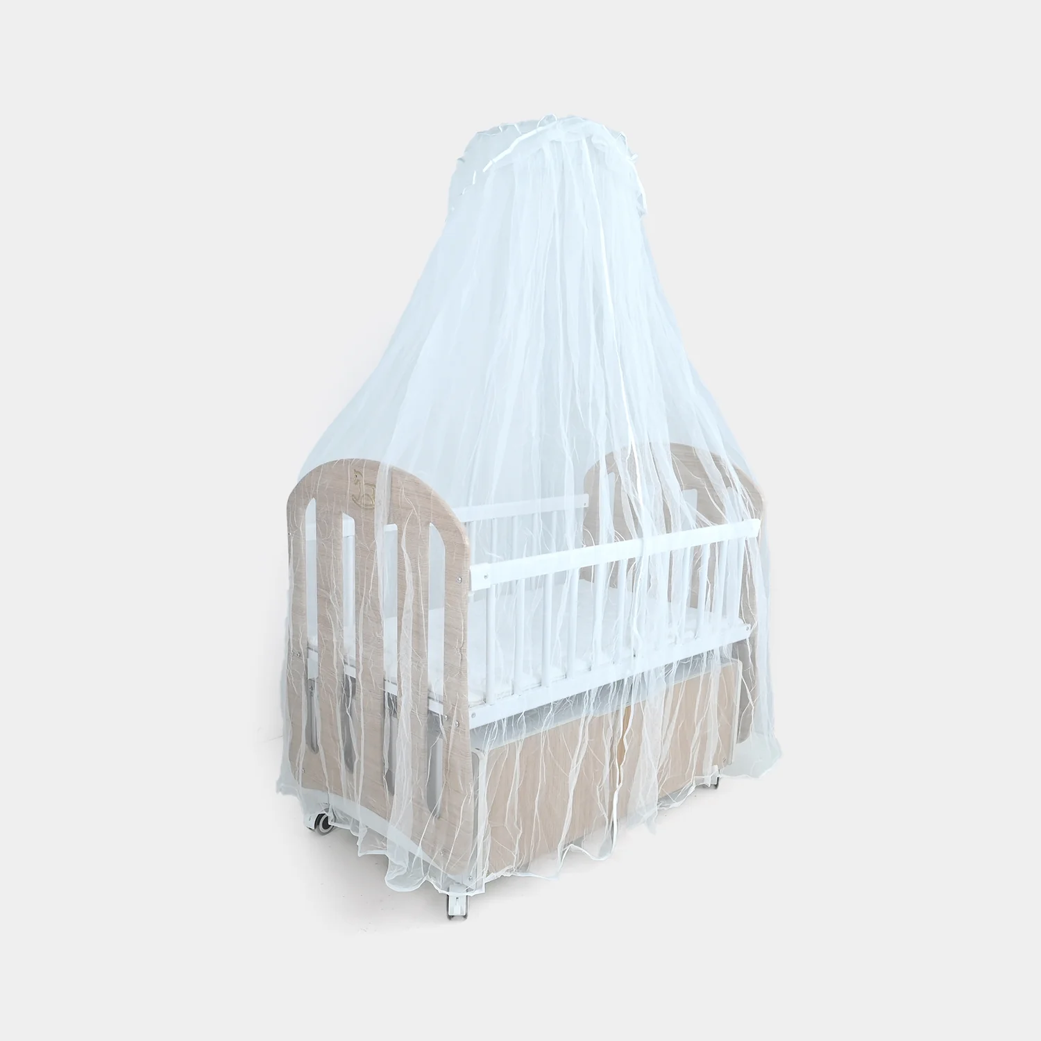 Baby Wooden Swing Cradle | P270 Brown - Image 5