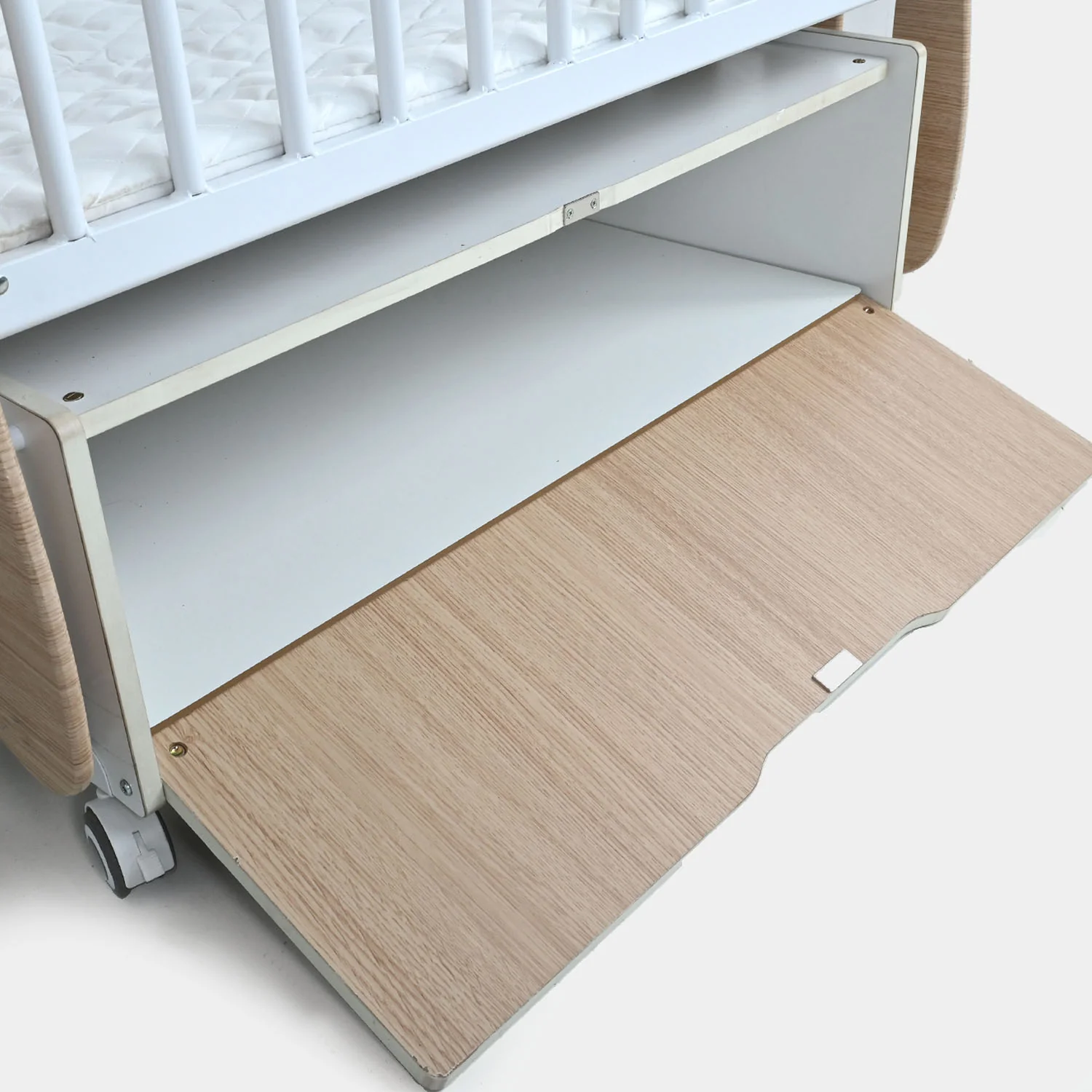 Baby Wooden Swing Cradle | P270 Brown - Image 6