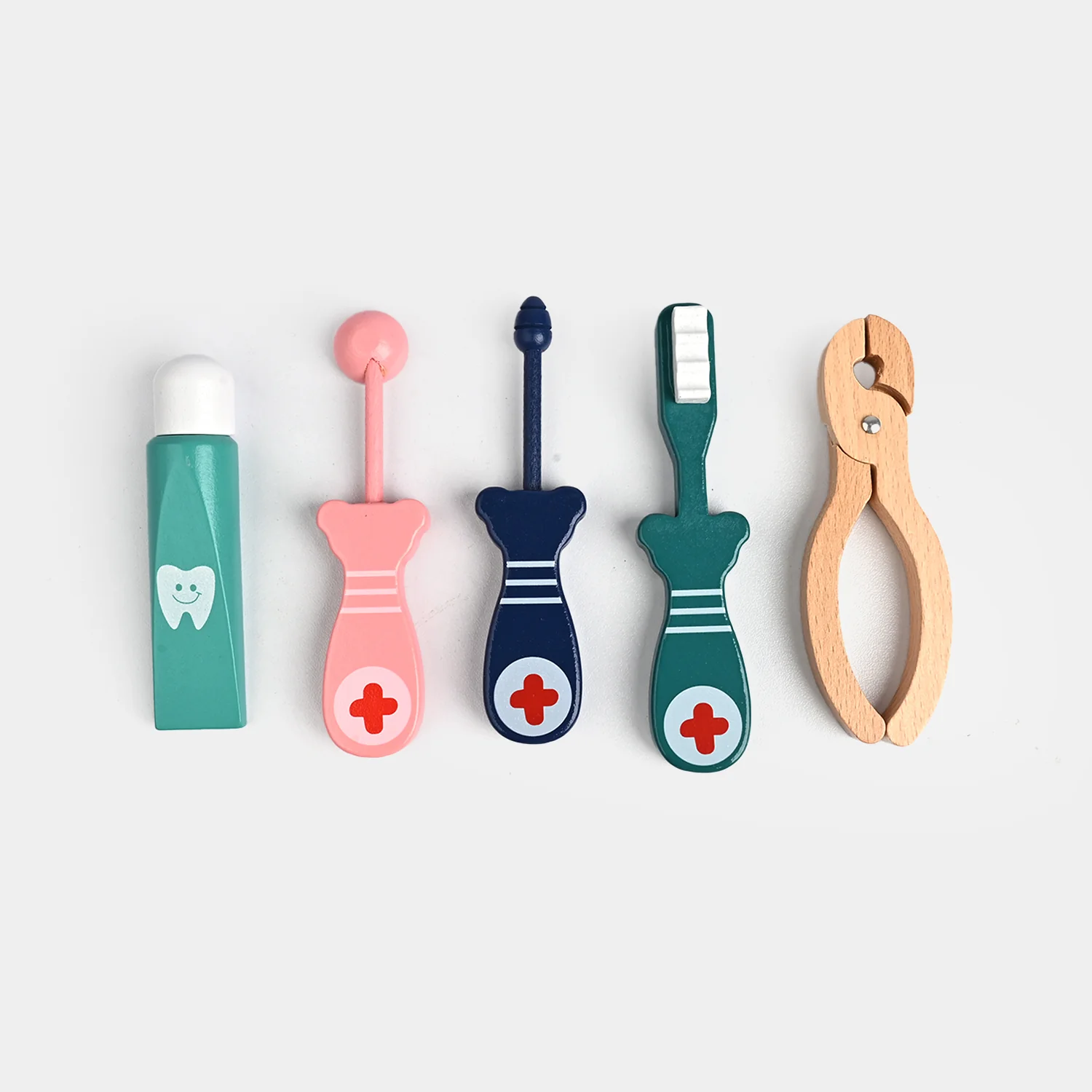 Wooden Toy Dentist Set - Image 5
