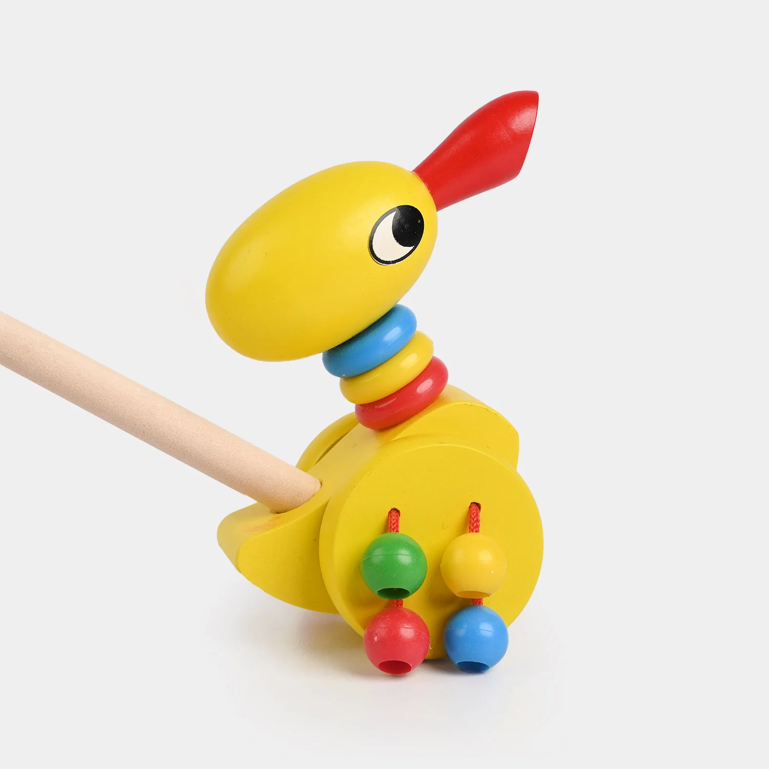 Wooden Hand Push Duck Play Set - Image 2