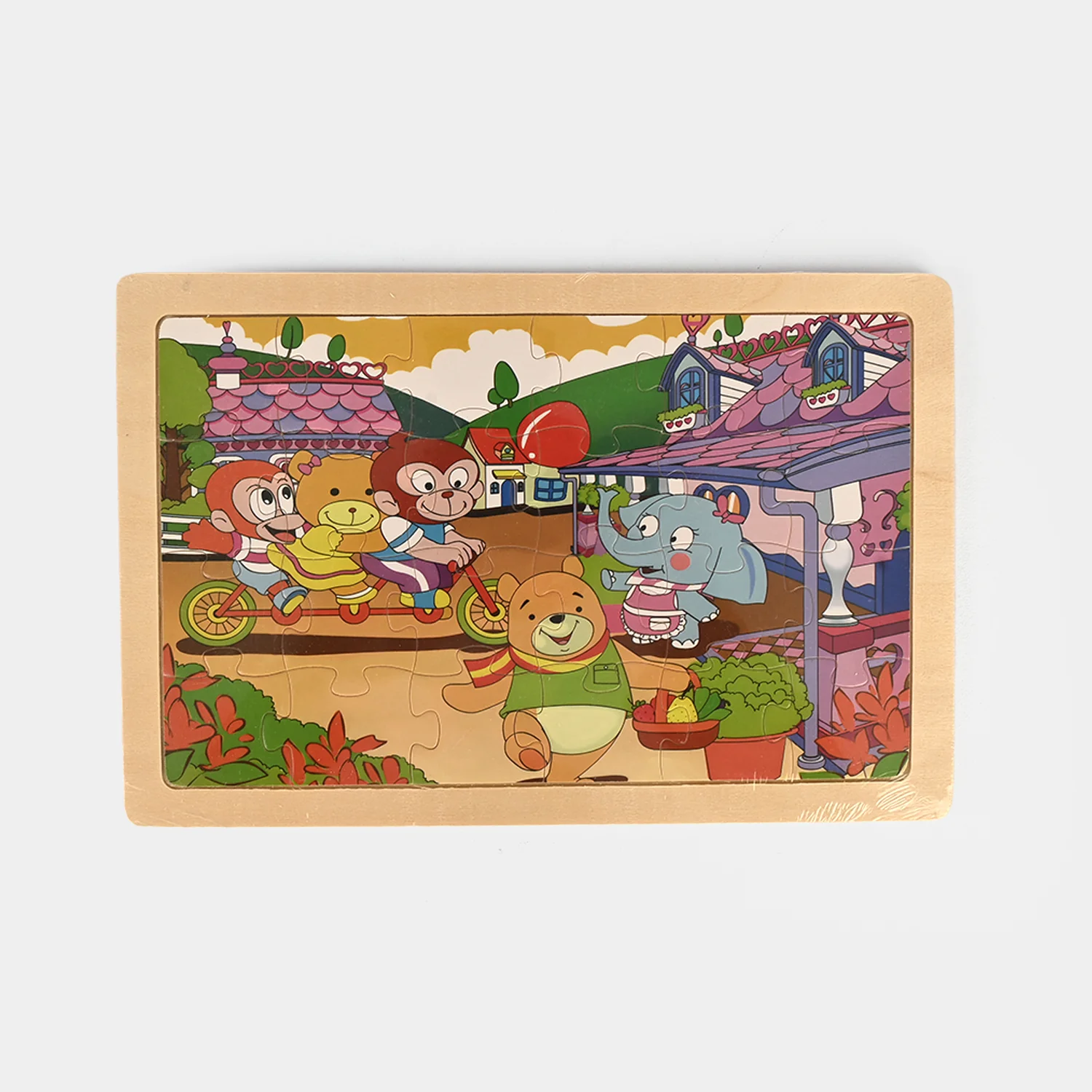 Wooden Jigsaw Puzzle Set for Kids
