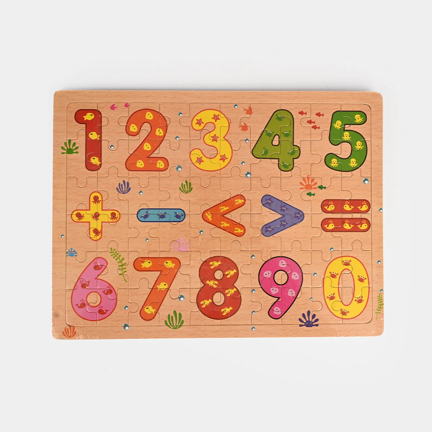 Wooden Jigsaw Puzzle Set for Kids