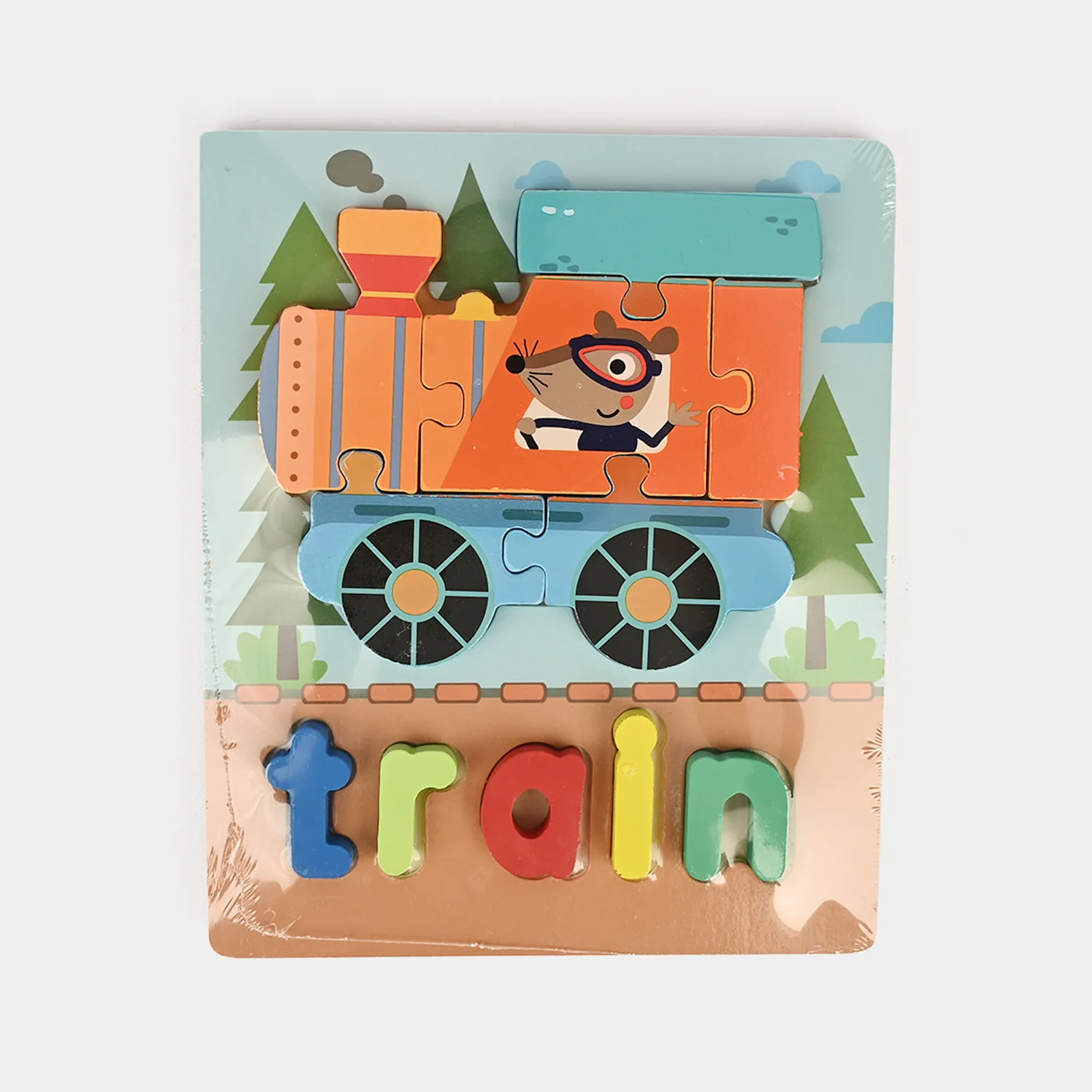 Wooden Puzzle Sheet for Kids