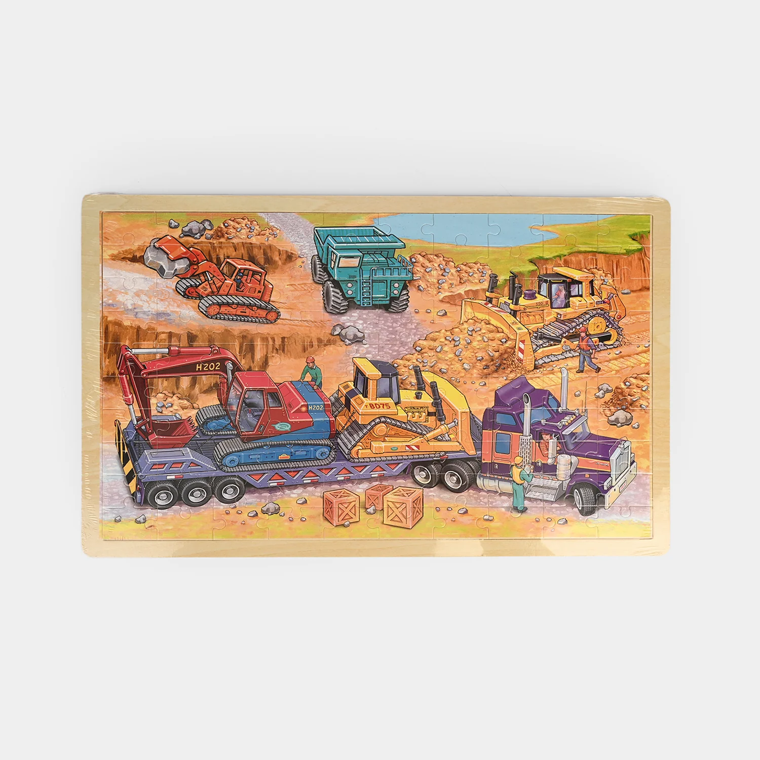 Wooden Puzzle Mix TT-9 E-C-D