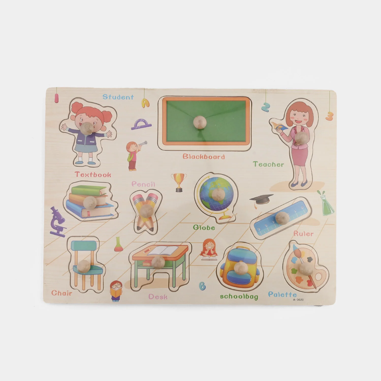 Wooden Puzzle Sheet