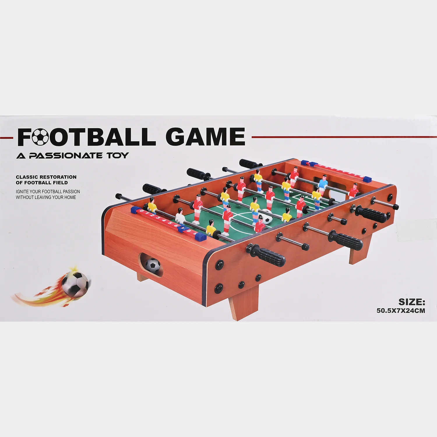 Wooden Soccer Table Game For Kids - Image 3