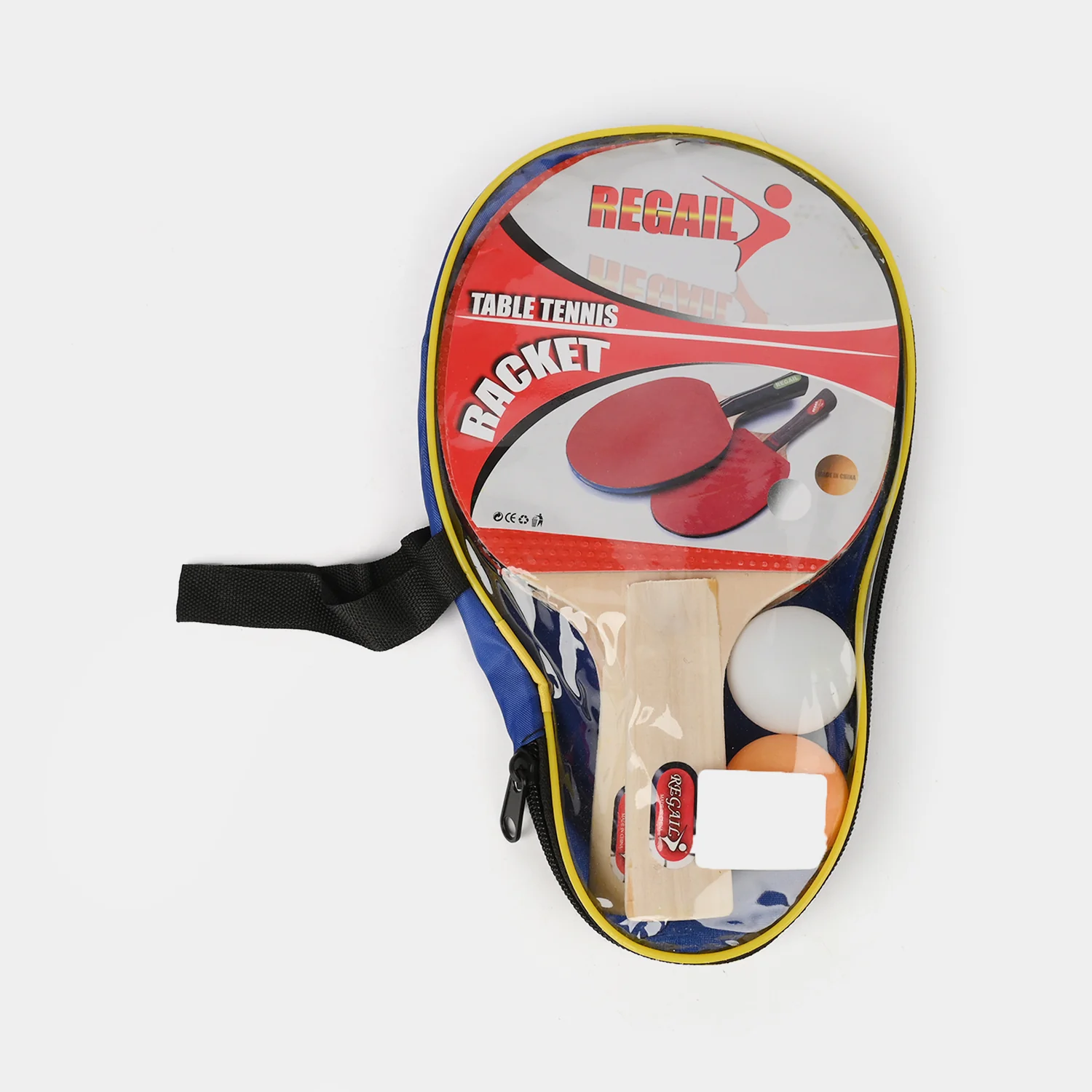 Table Tennis Racket Pair With 2 Balls for Kids - Image 3