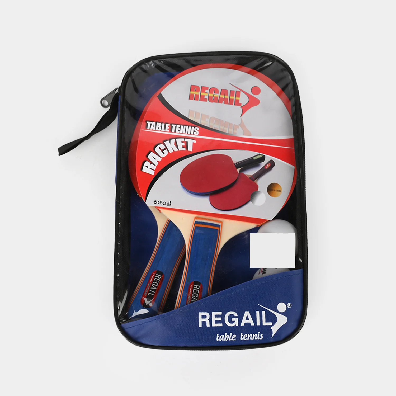 Table Tennis Racket Pair With 3 Balls for Kids - Image 3