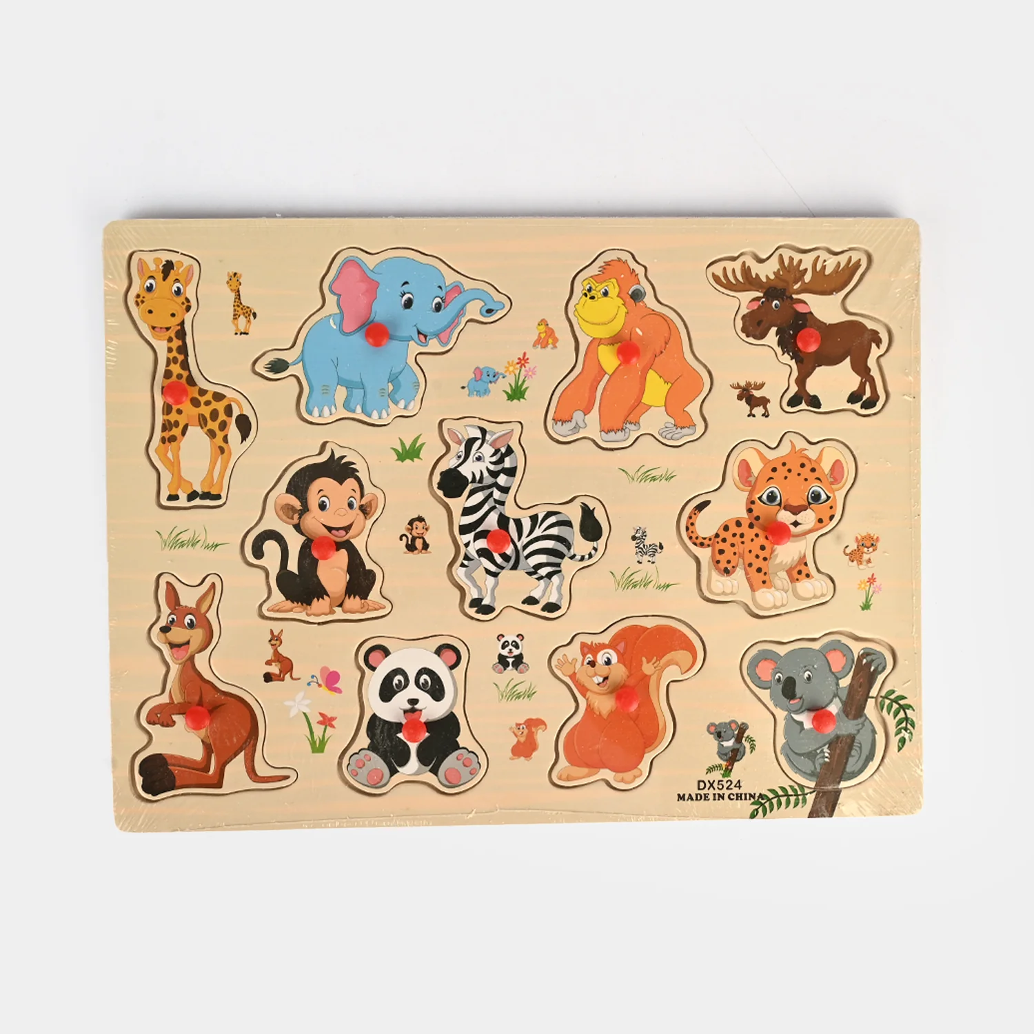 Wooden Puzzle Sheet for Kids