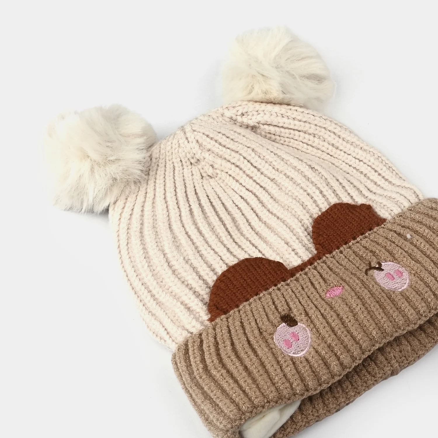Baby Fancy Winter Woolen Cap | 12-18M - Image 3