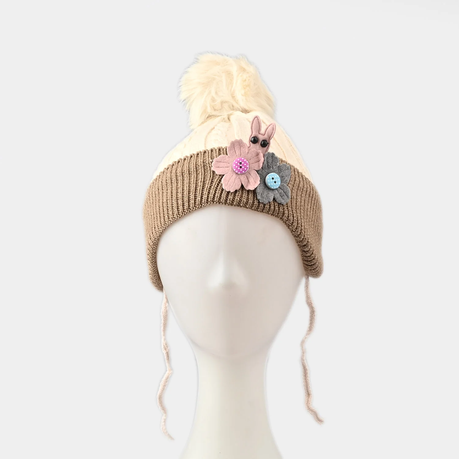 Baby Fancy Winter Woolen Cap | 12-18M - Image 2
