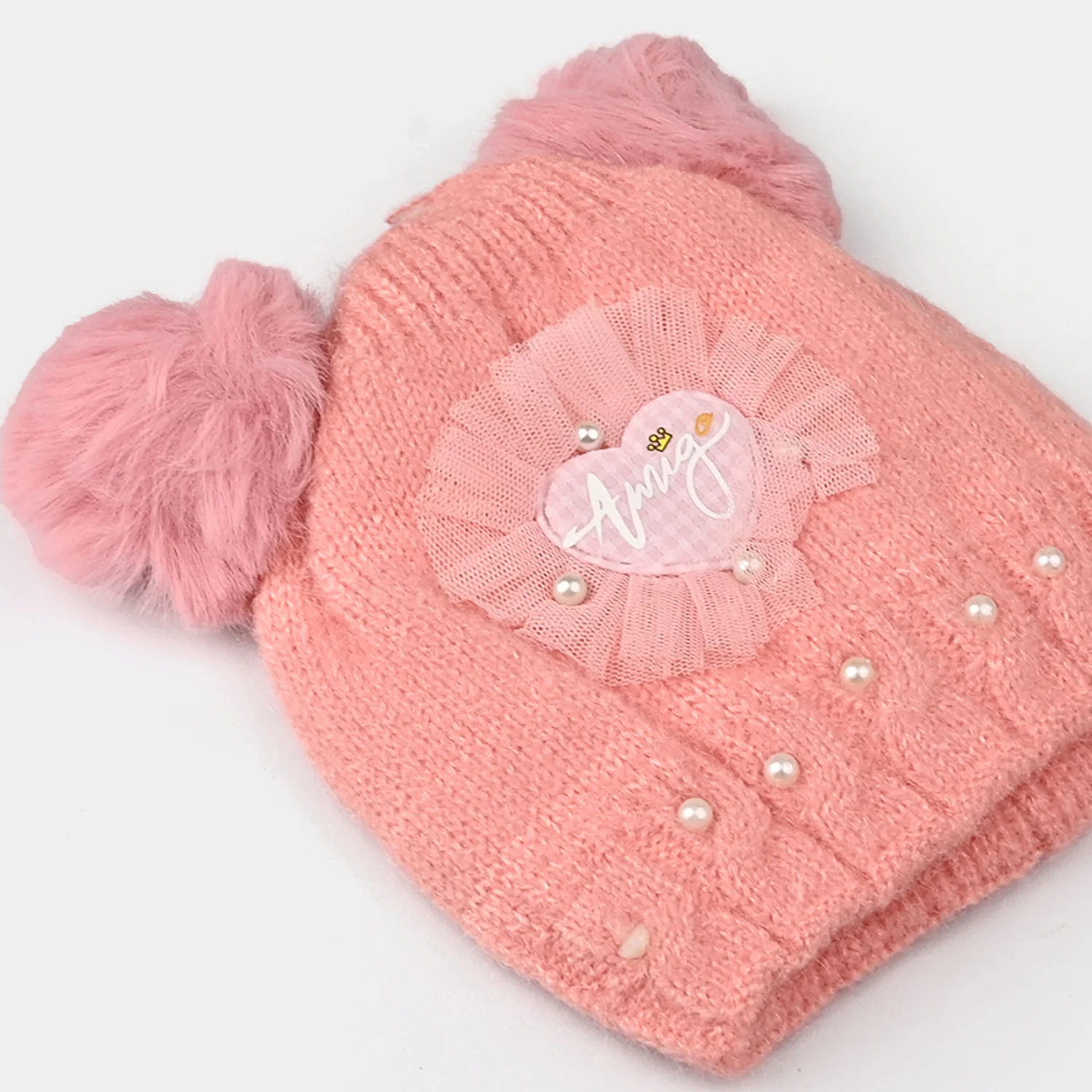 Baby Fancy Winter Woolen Cap | 6-12M - Image 2
