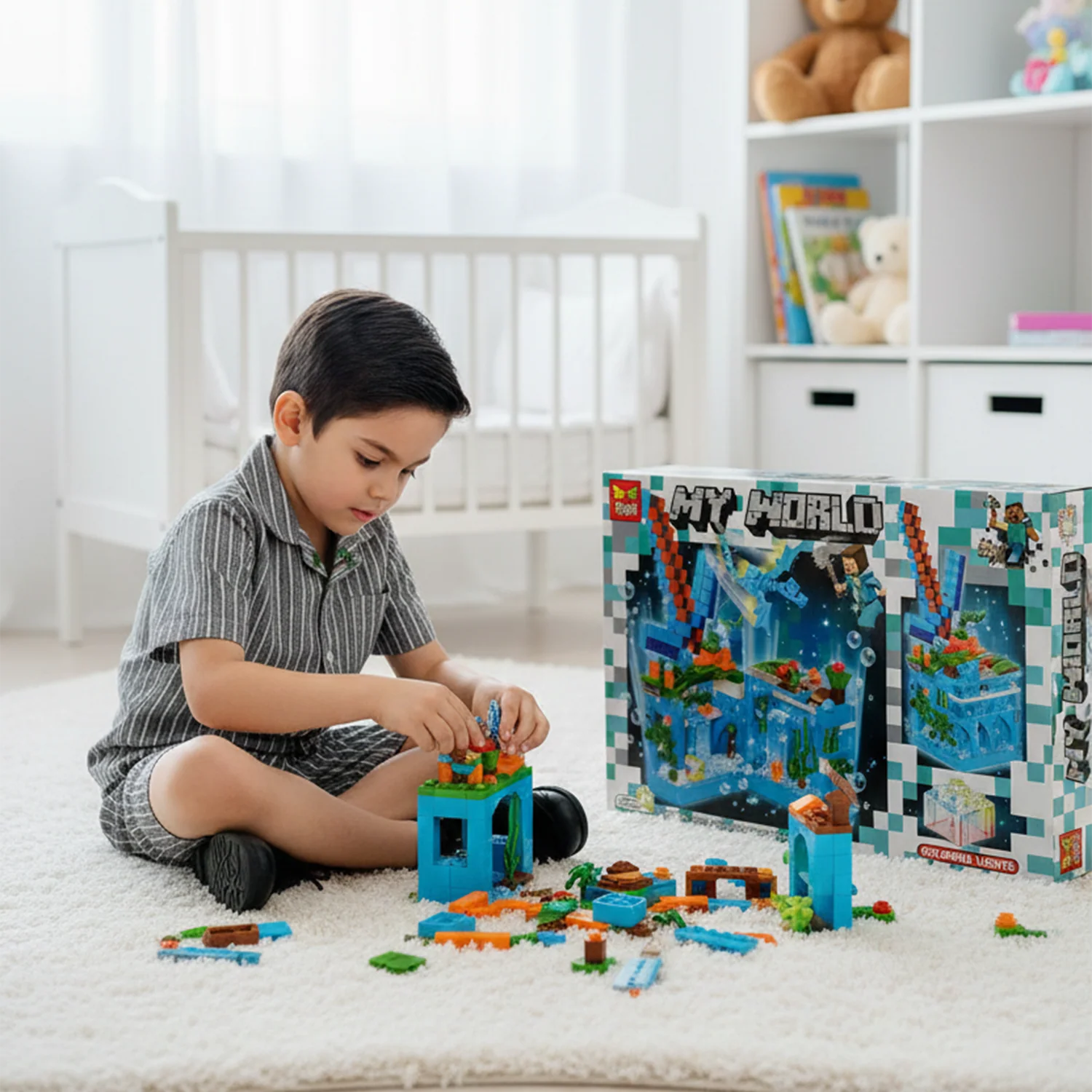 My World Building Blocks Set | 373PCs