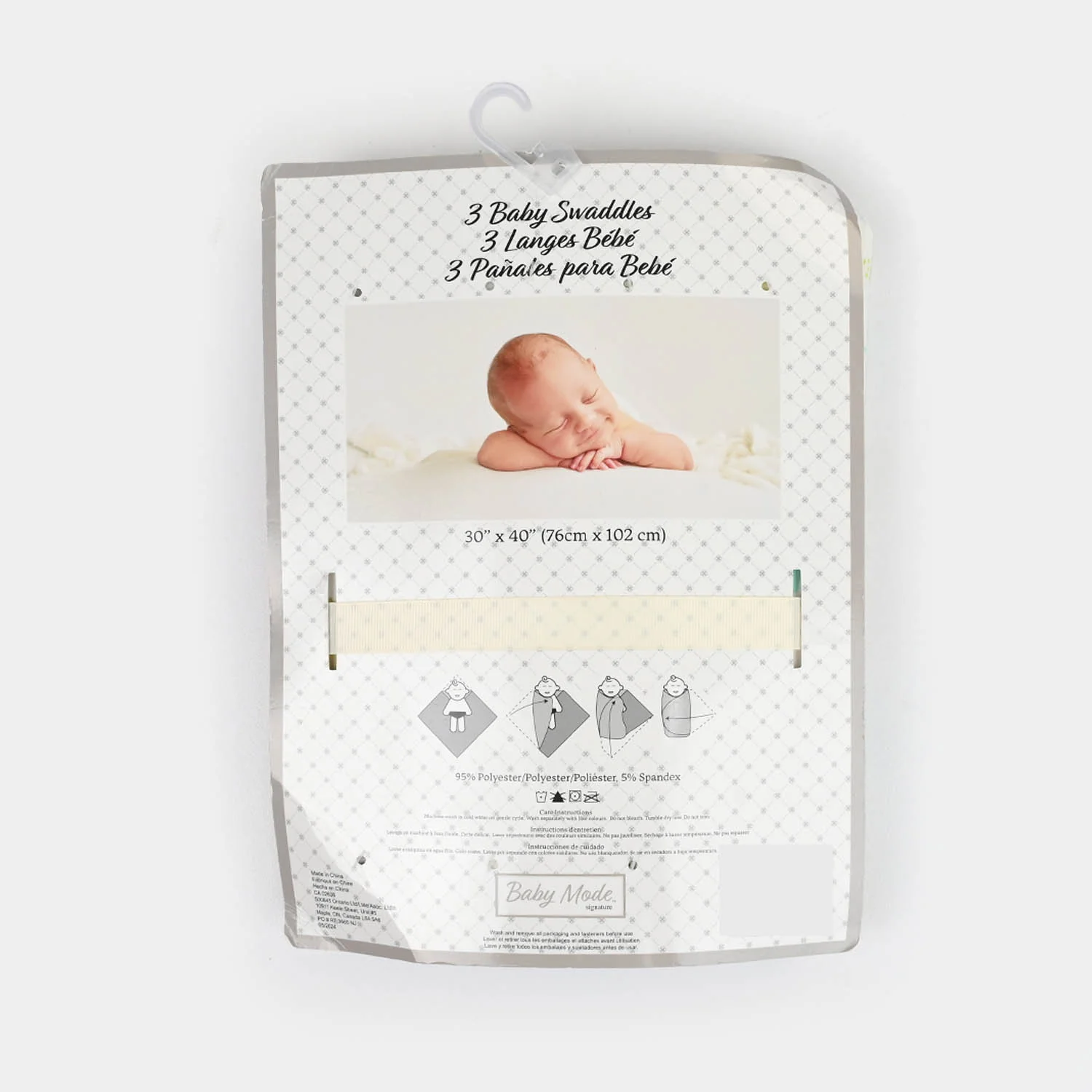 Premium Baby Wrapping Sheet - Pack of 3 - Image 3