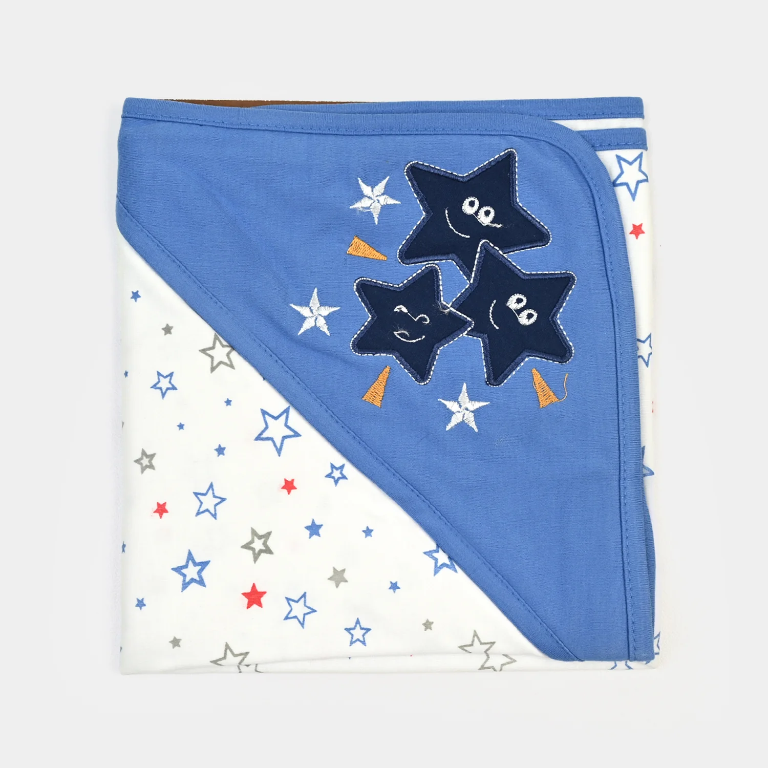 BABY WRAPPING SHEET | ROYAL BLUE STAR H053 - Image 3