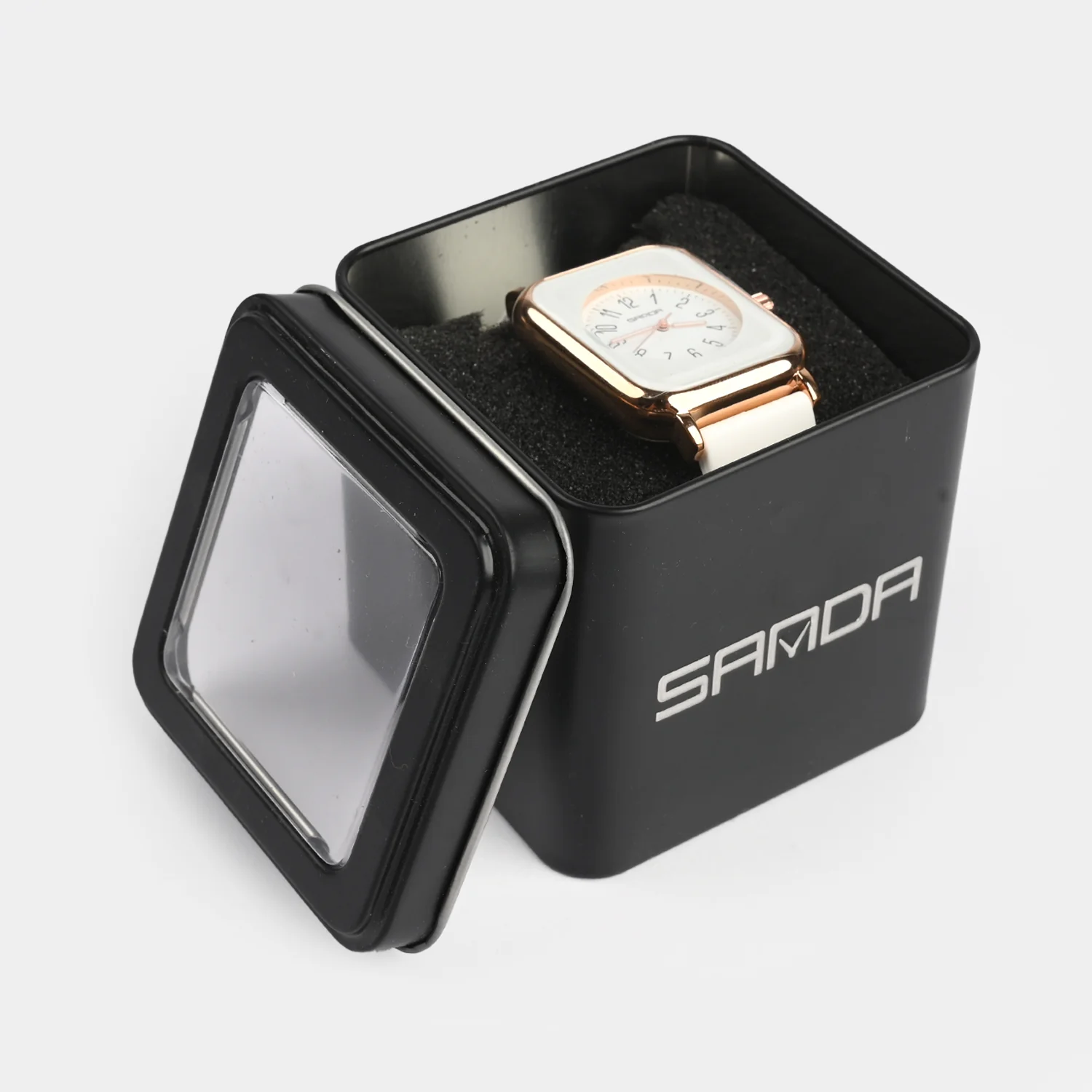 Minimalist Square Dial Premium Wrist Watch - Image 3