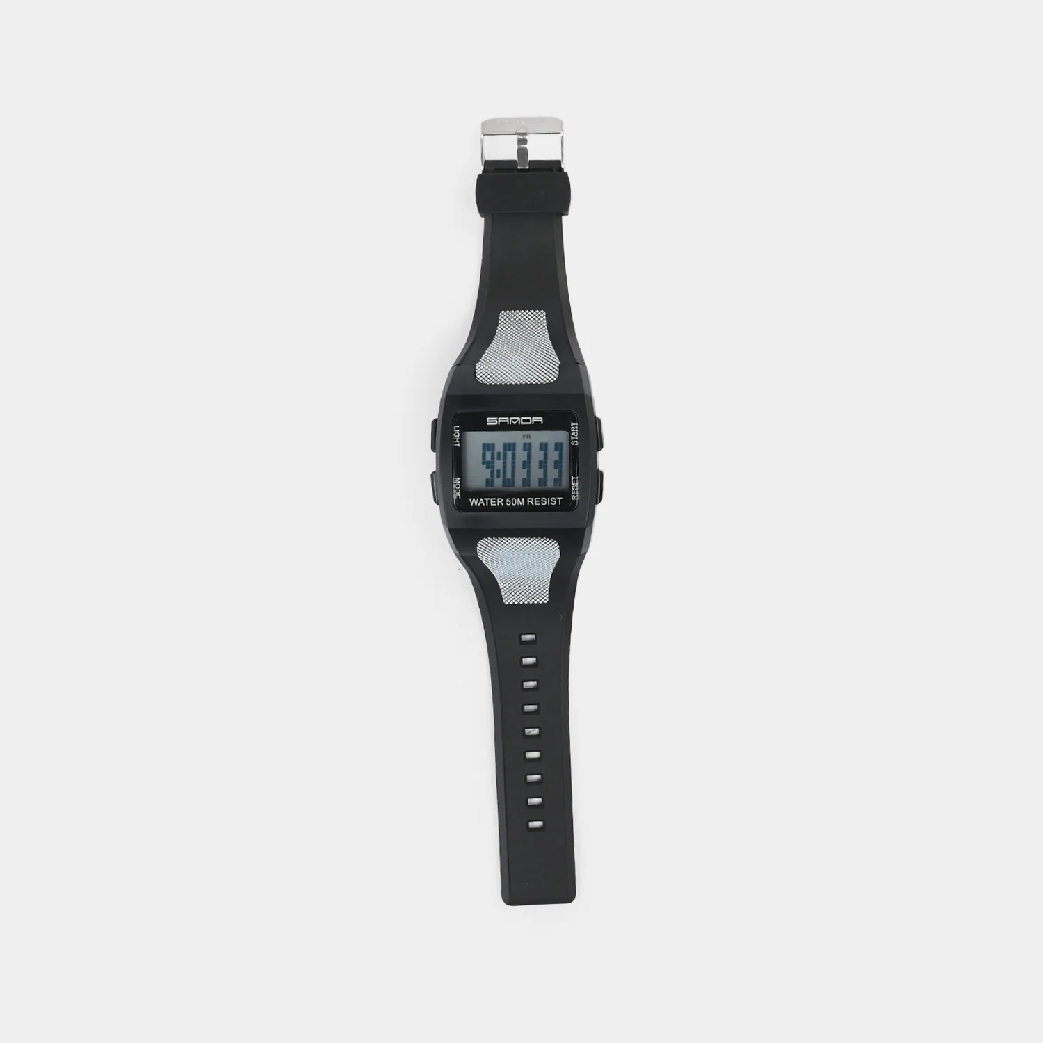 Square Digital Display Sports Wrist Watch - Image 2