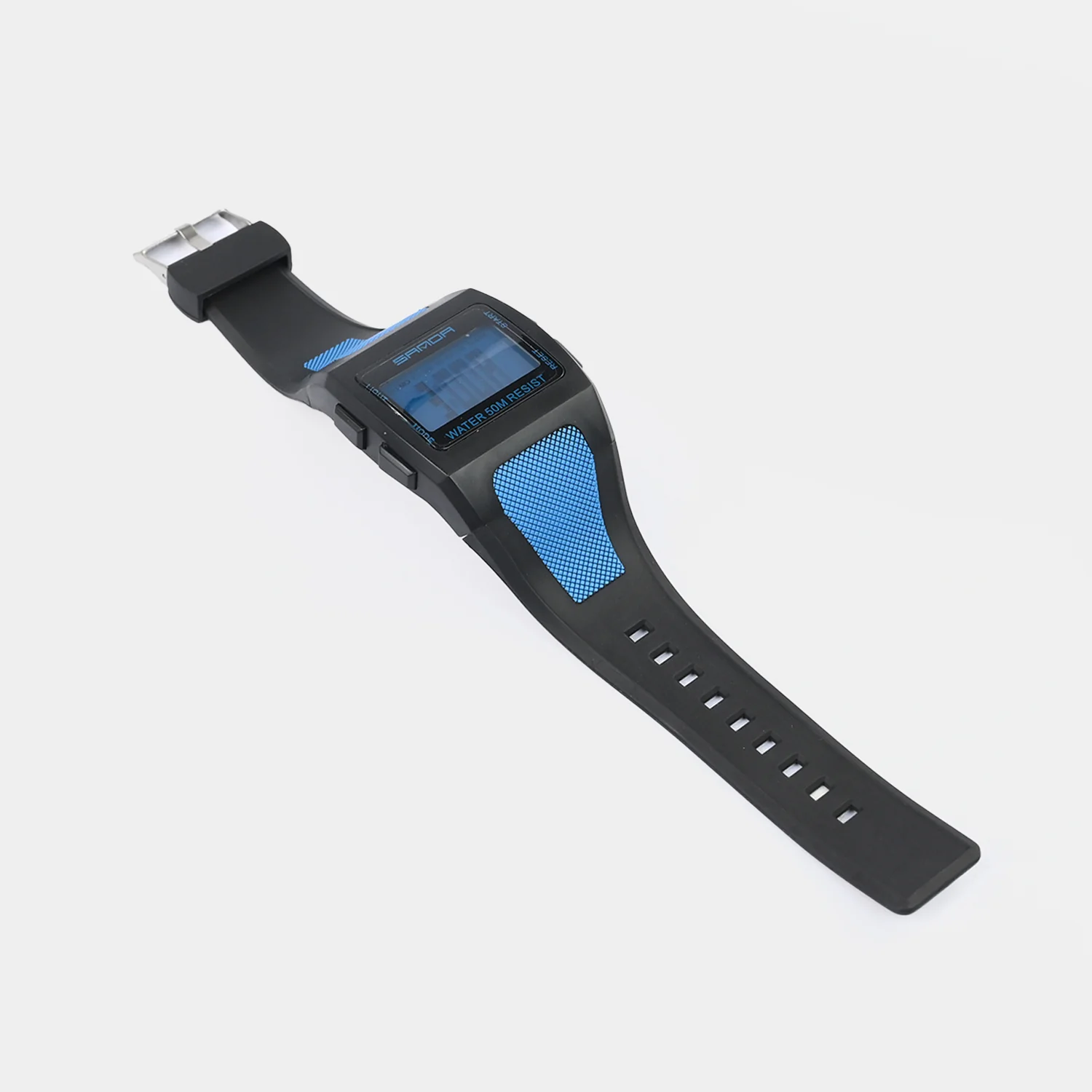 Square Digital Display Sports Wrist Watch - Image 5