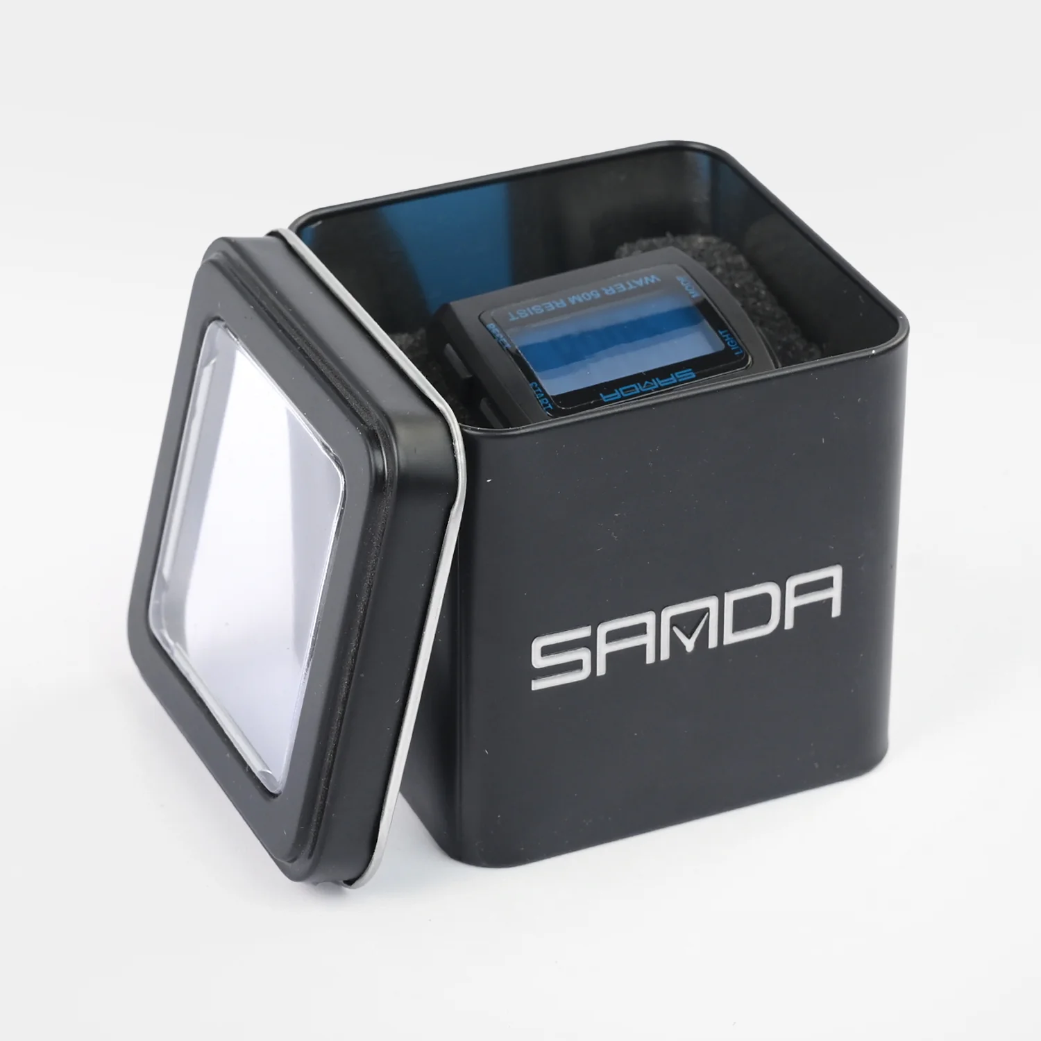 Square Digital Display Sports Wrist Watch - Image 7