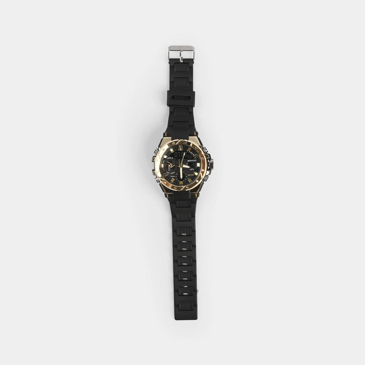 Multi-Function Dual-Display Chrono Premium Wrist Watch - Image 2