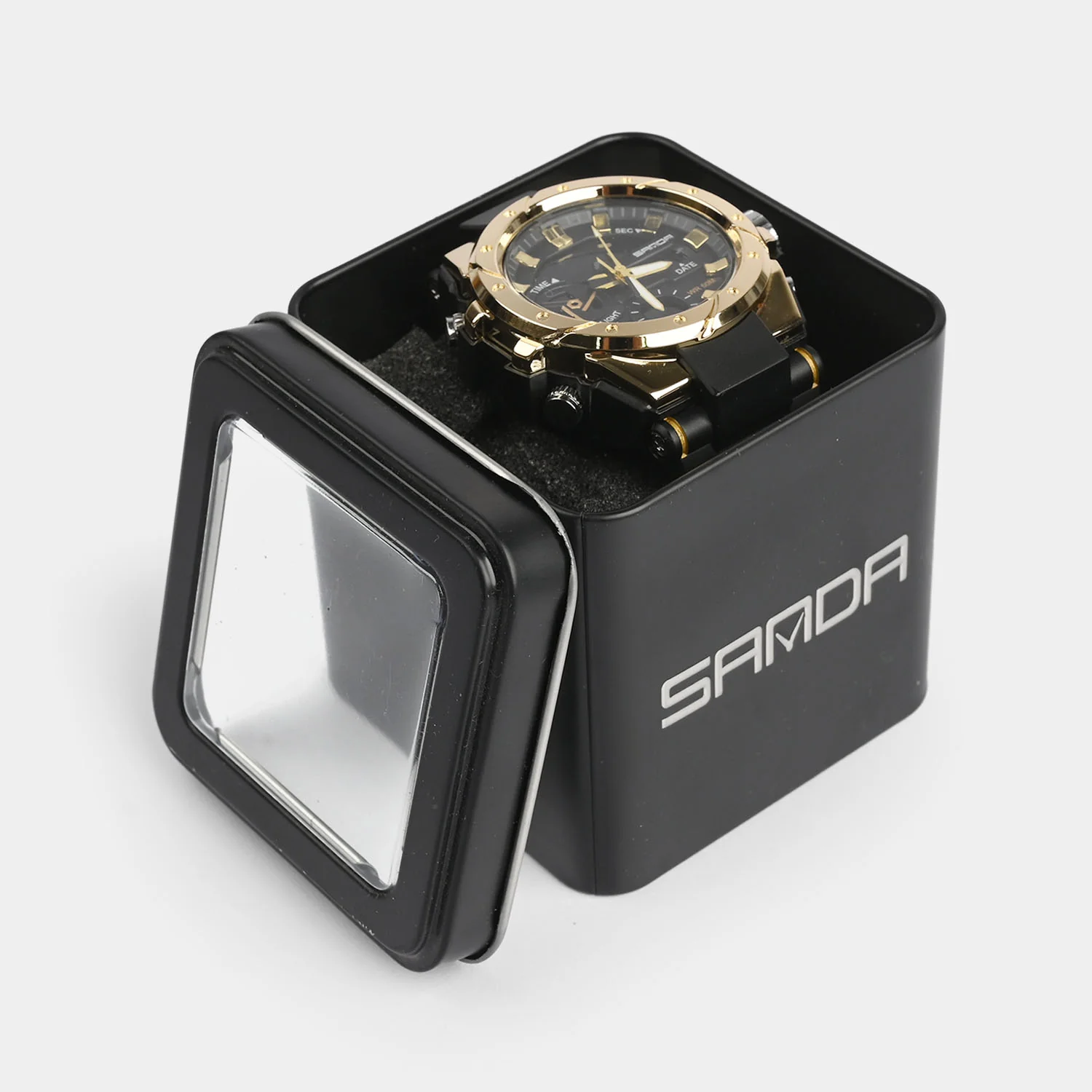 Multi-Function Dual-Display Chrono Premium Wrist Watch - Image 3