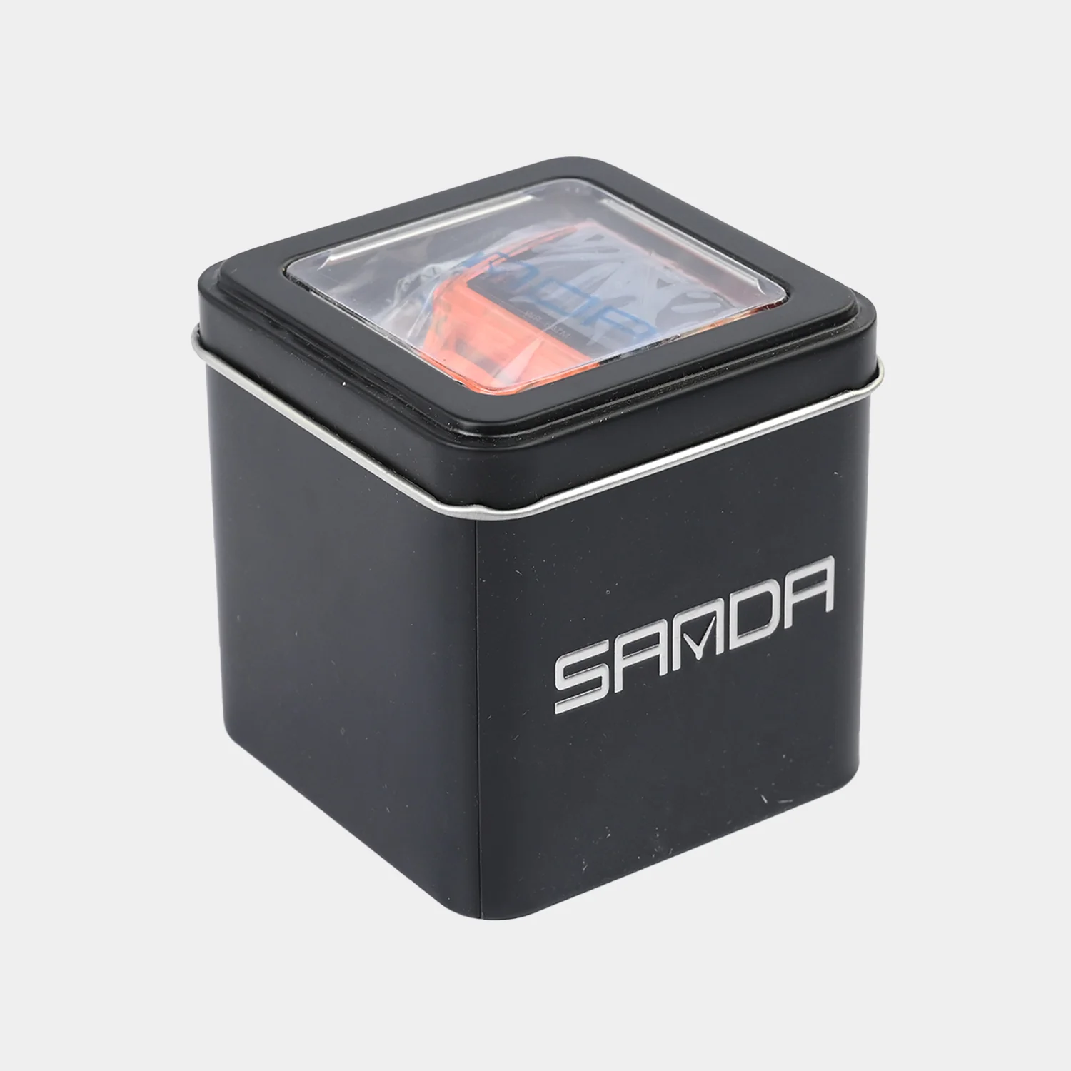 Square Dual-Display Wrist Watch - Image 3