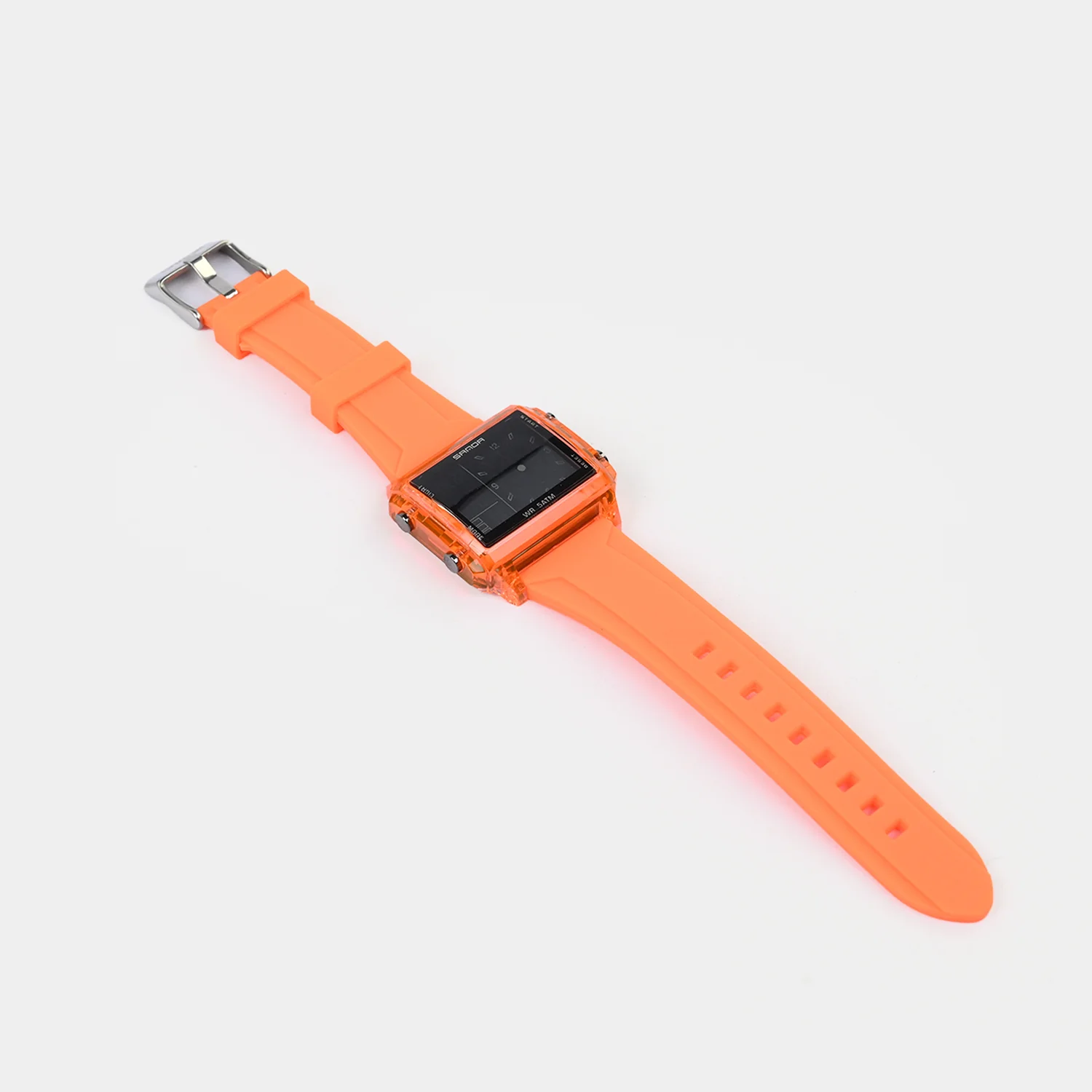Square Dual-Display Wrist Watch - Image 4