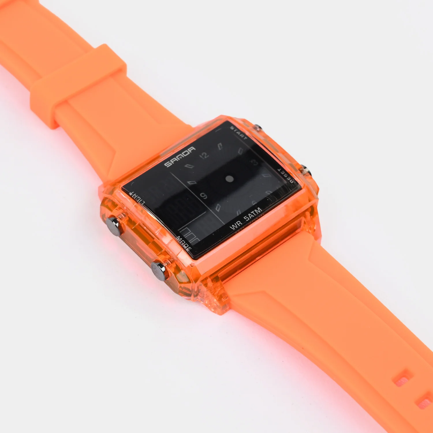 Square Dual-Display Wrist Watch - Image 5