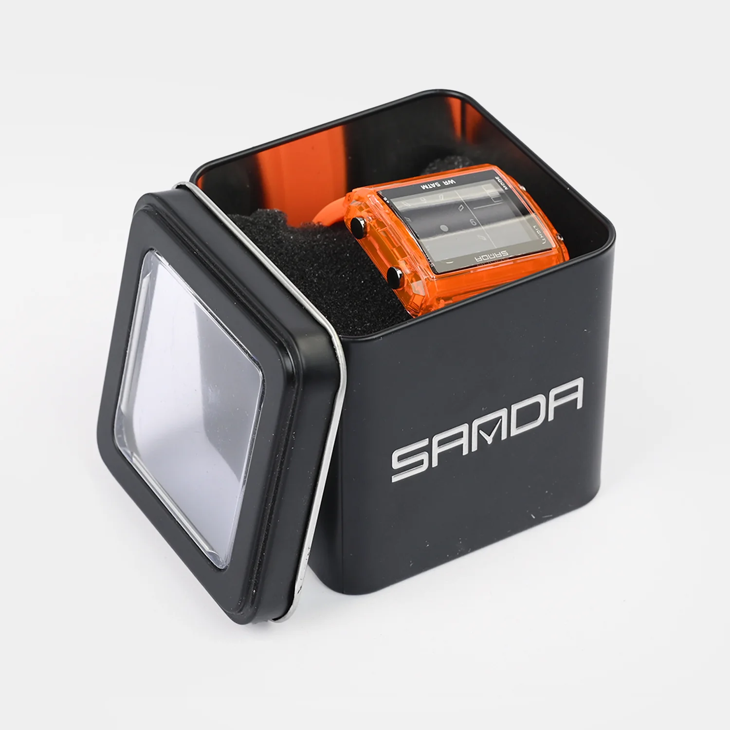 Square Dual-Display Wrist Watch - Image 6