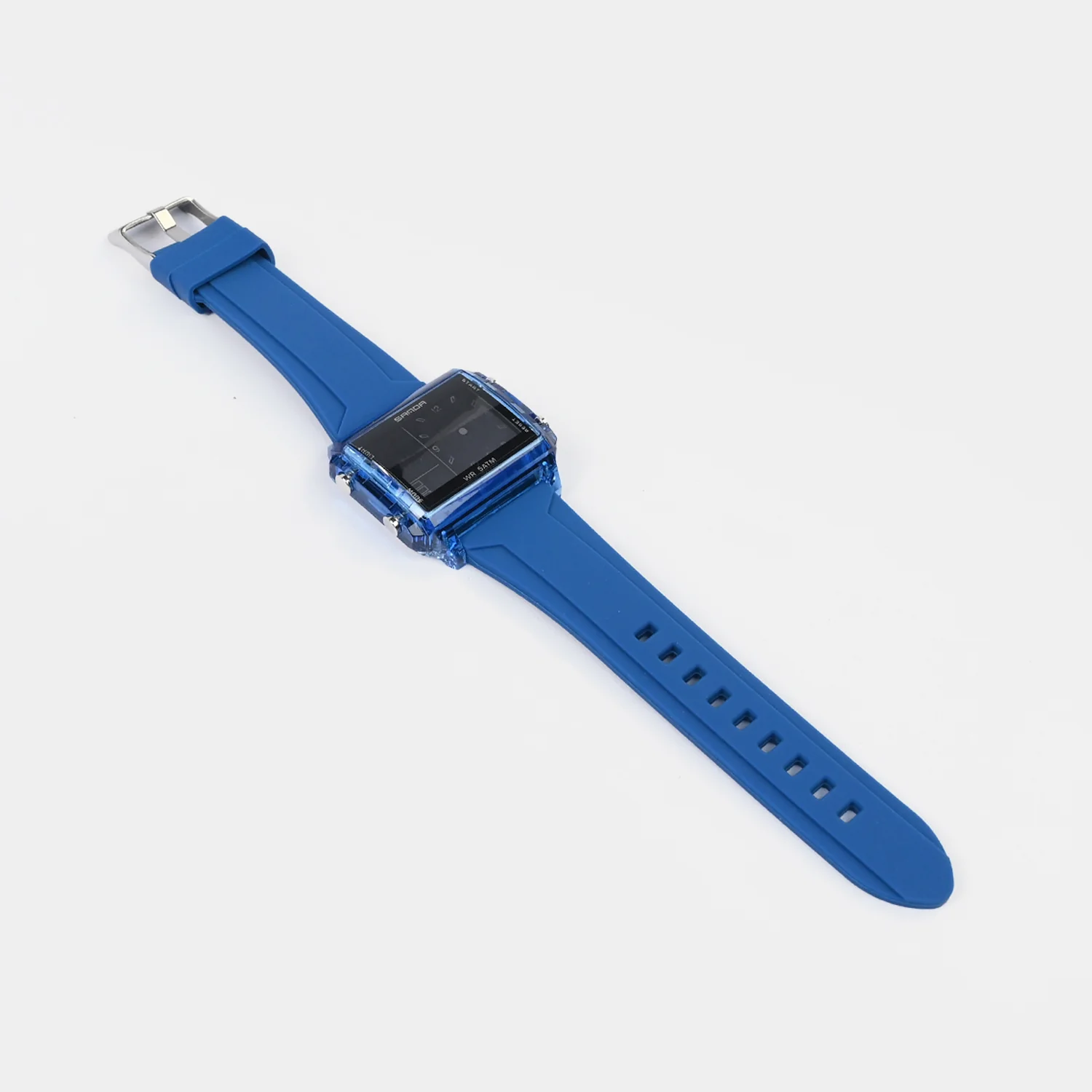 Square Dual-Display Wrist Watch - Image 4
