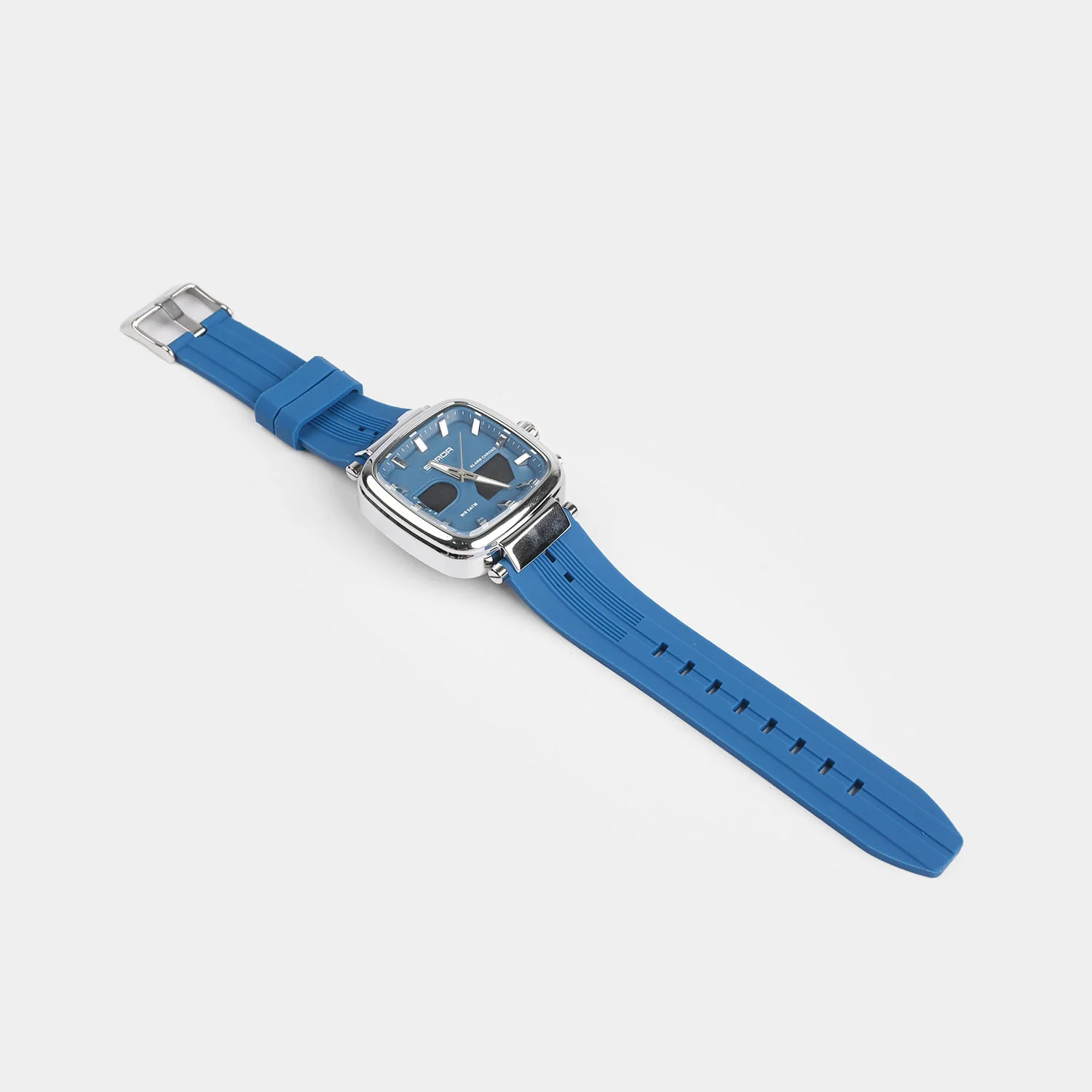 Fashion Square Dual-Display Premium Wrist Watch - Image 4