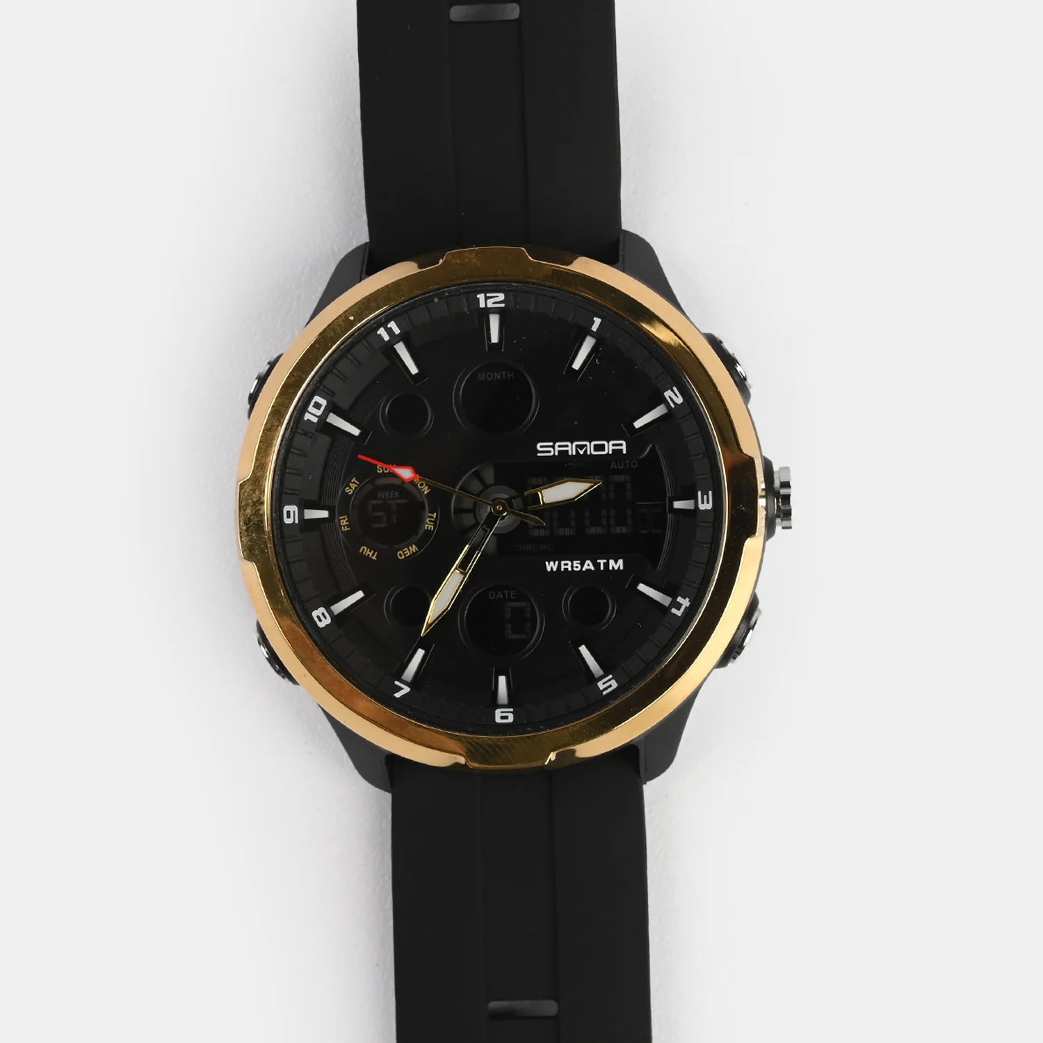 Multi-Function Dual-Display Premium Wrist Watch