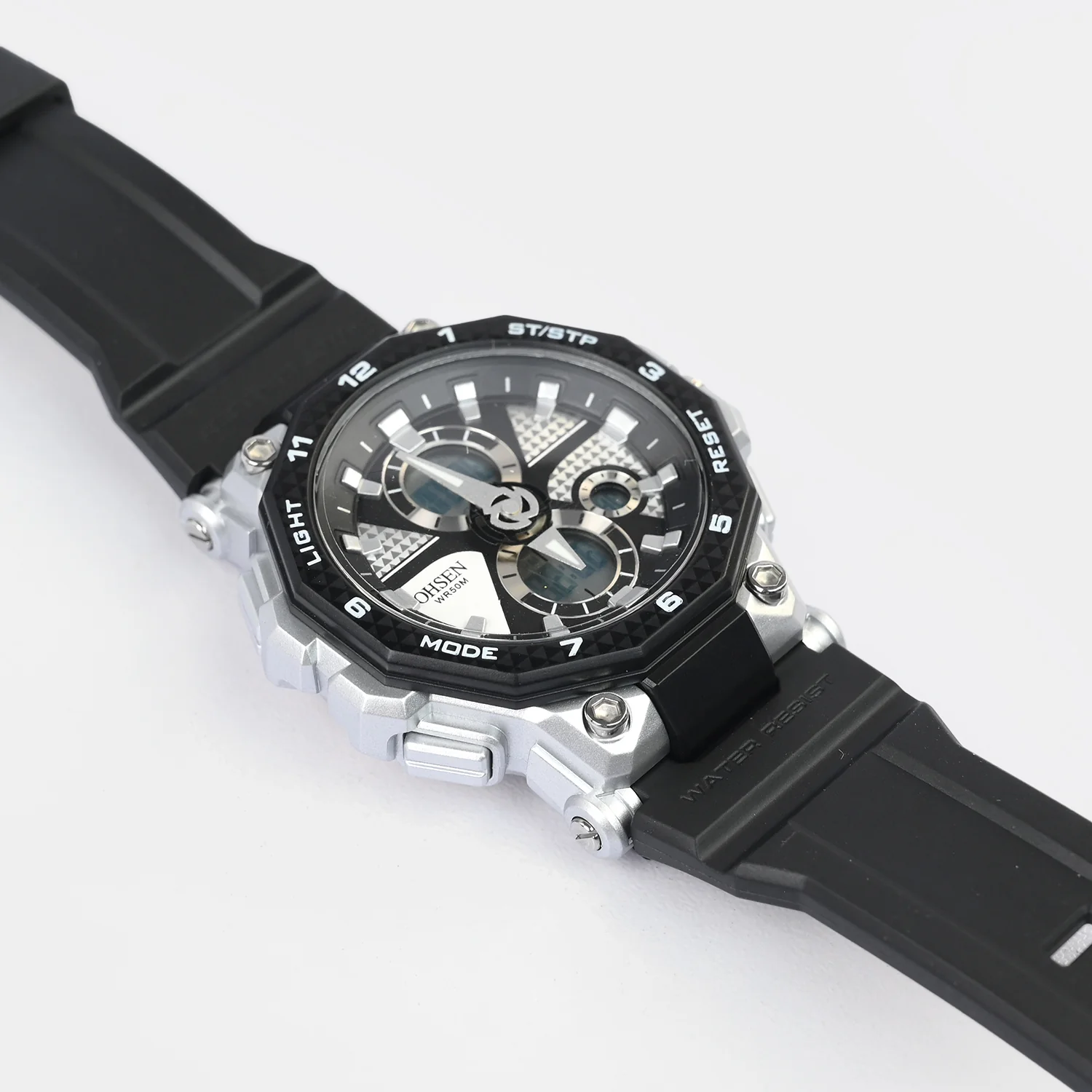 Dual Functionality Sports Digital Wrist Watch - Image 7