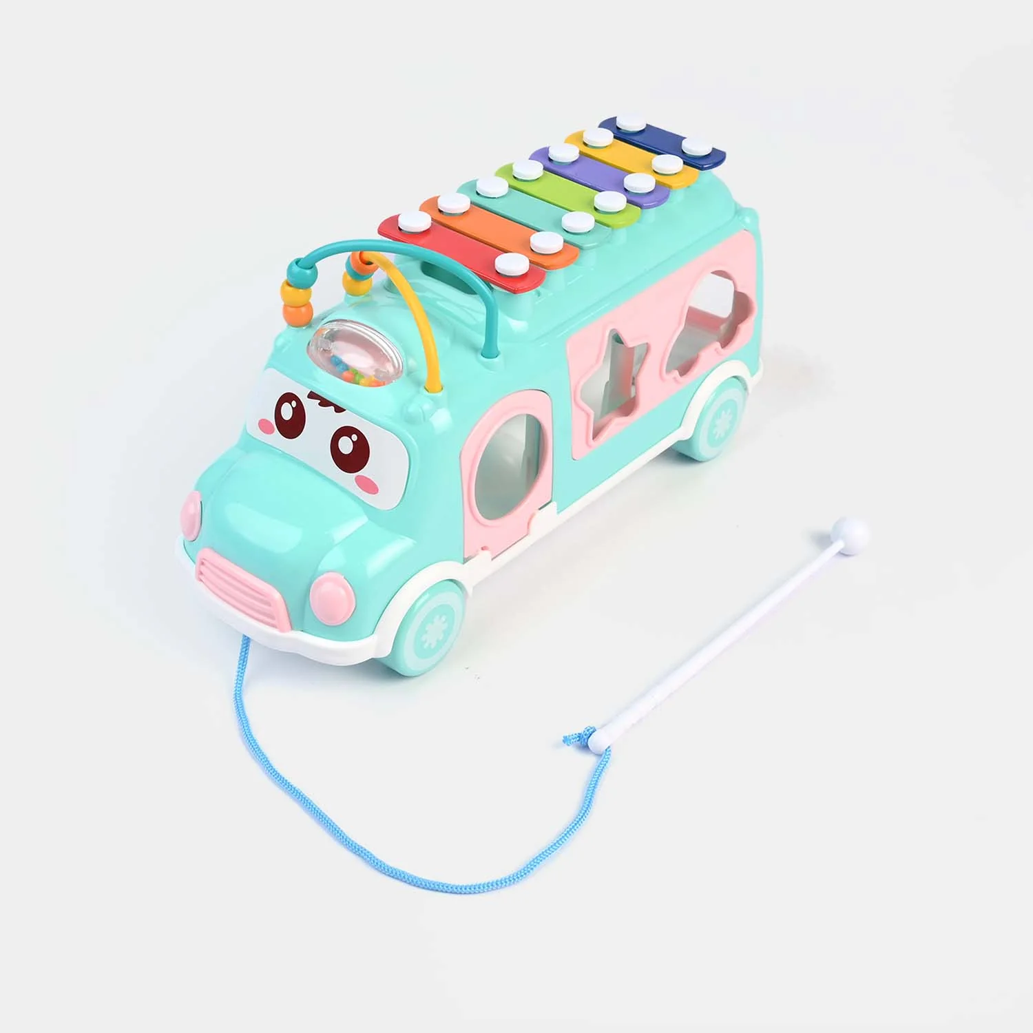 Musical Xylophone Bus with Sorting Shapes - Image 4
