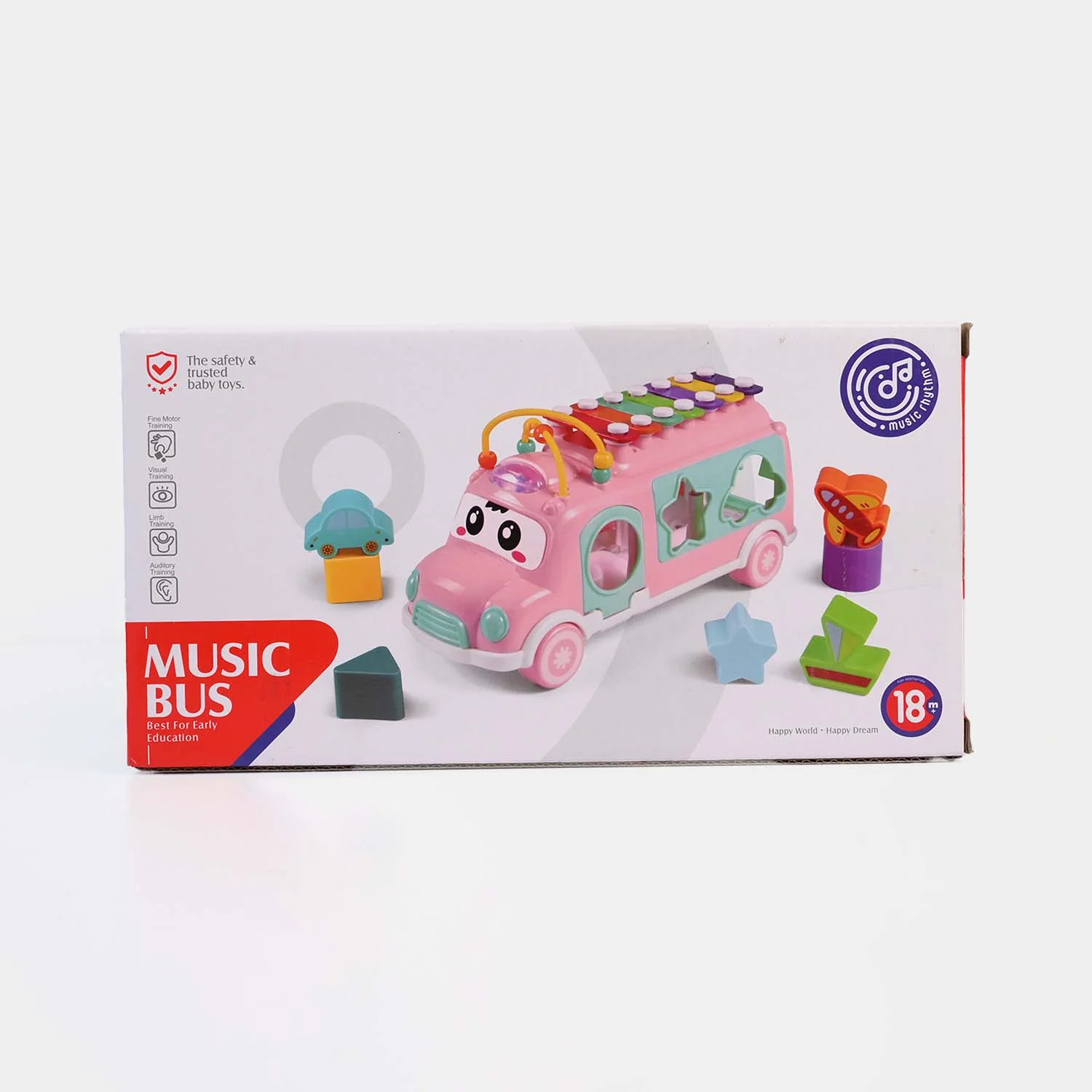 Musical Xylophone Bus with Sorting Shapes - Image 8